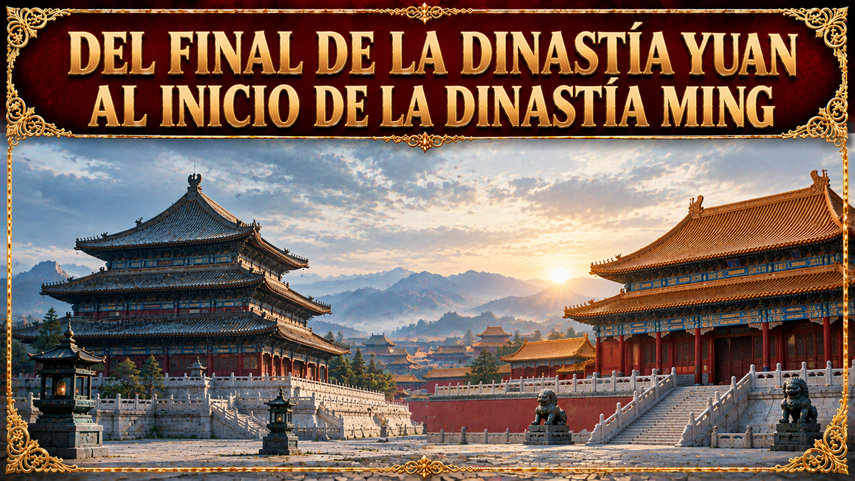 Construcciones dinásticas Chinas y el título del artículo en la parte superior