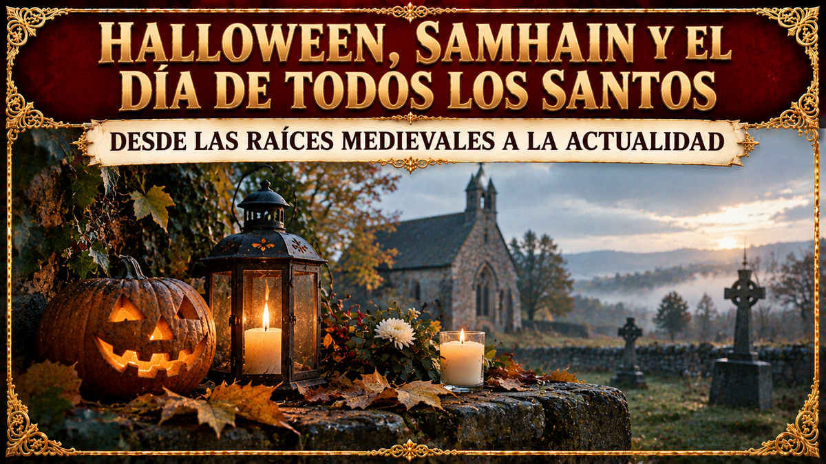 Referencias a Halloween y el título del artículo en la parte superior