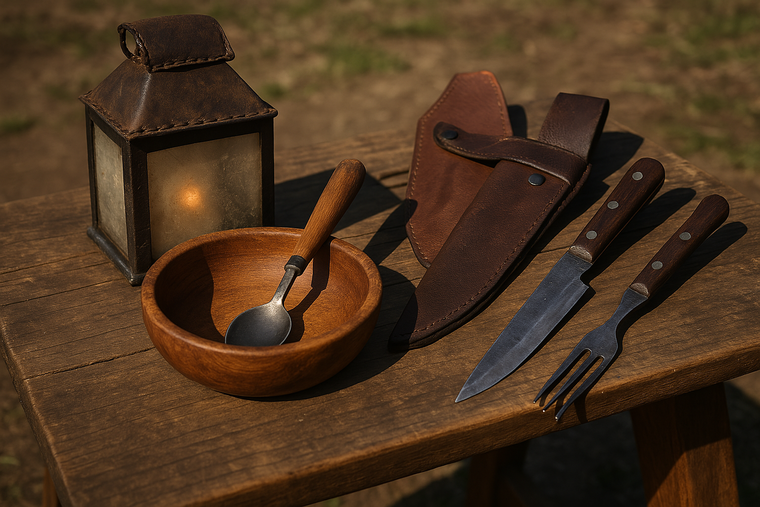 Utensilios Básicos para un Auténtico Campamento Medieval