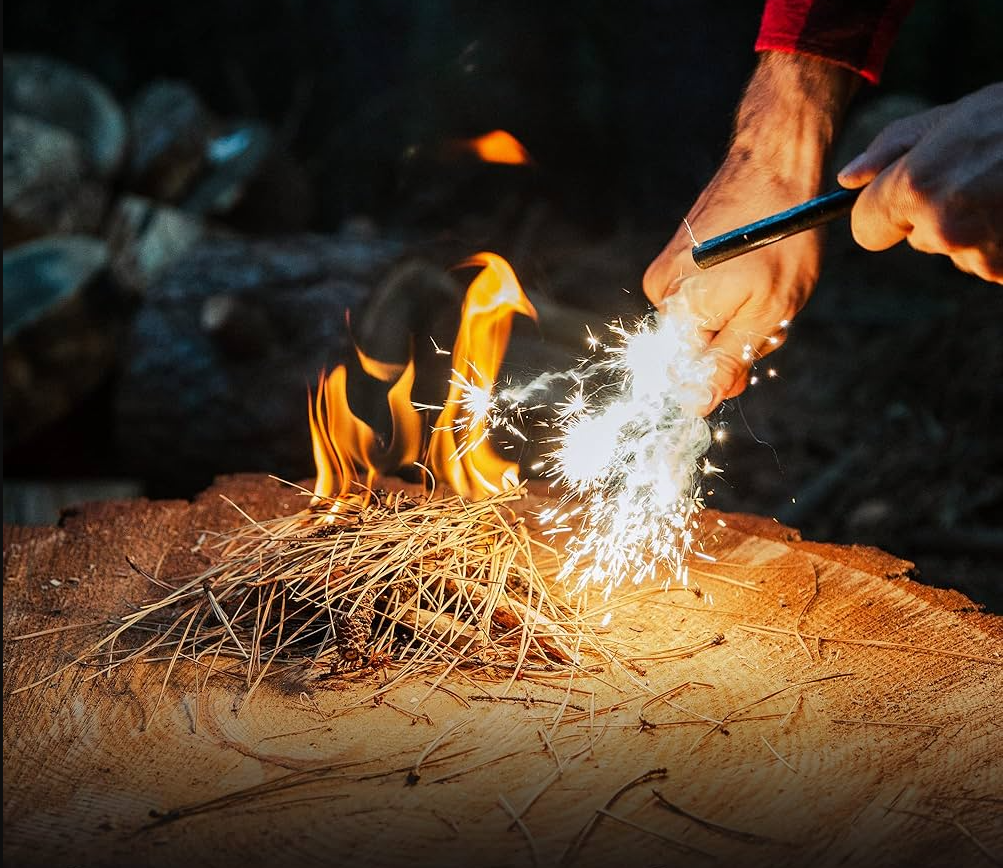 Creación del fuego desde el siglo XIX: yesqueros, mecheros y pedernales de supervivencia modernos