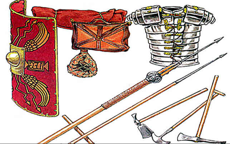 Armas de asta y hachas del Imperio Romano: herramientas de guerra y dominio