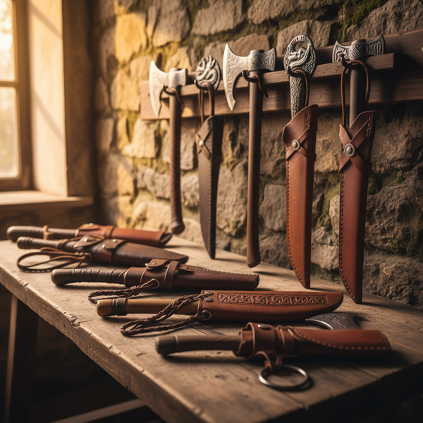Porta Hachas - Fundas y Soportes Vikingos