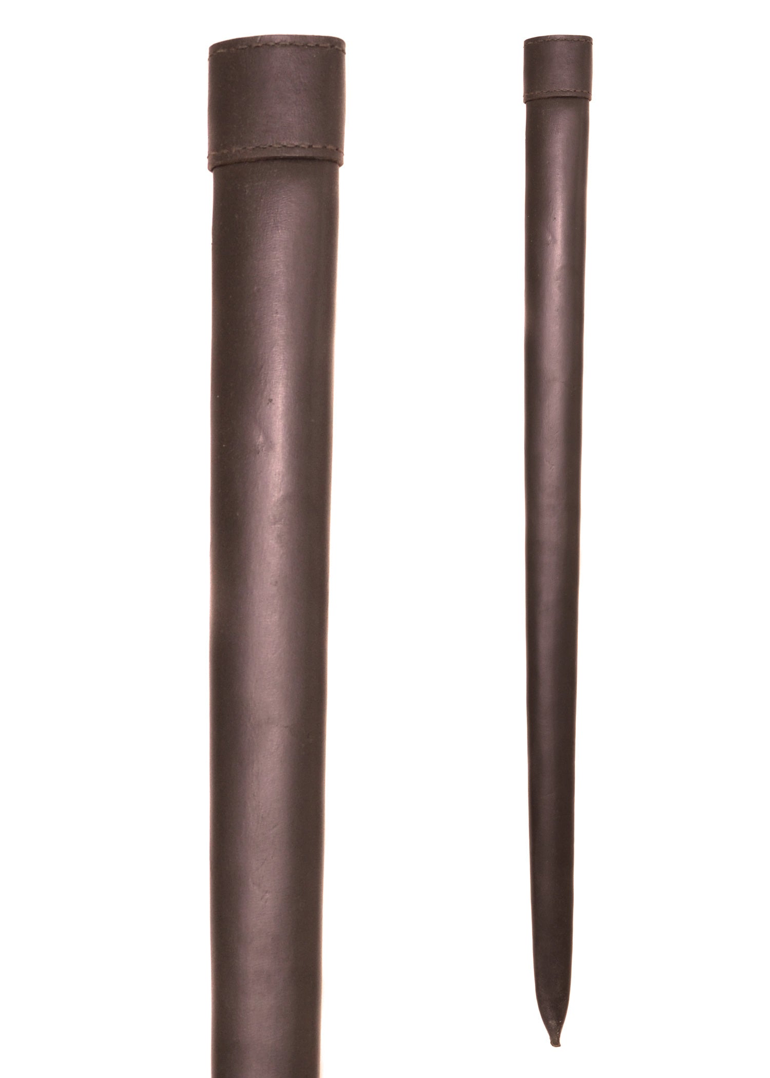 Imagen única de: Funda De Cuero Marrón Para Espadas De Combate De Exhibición.