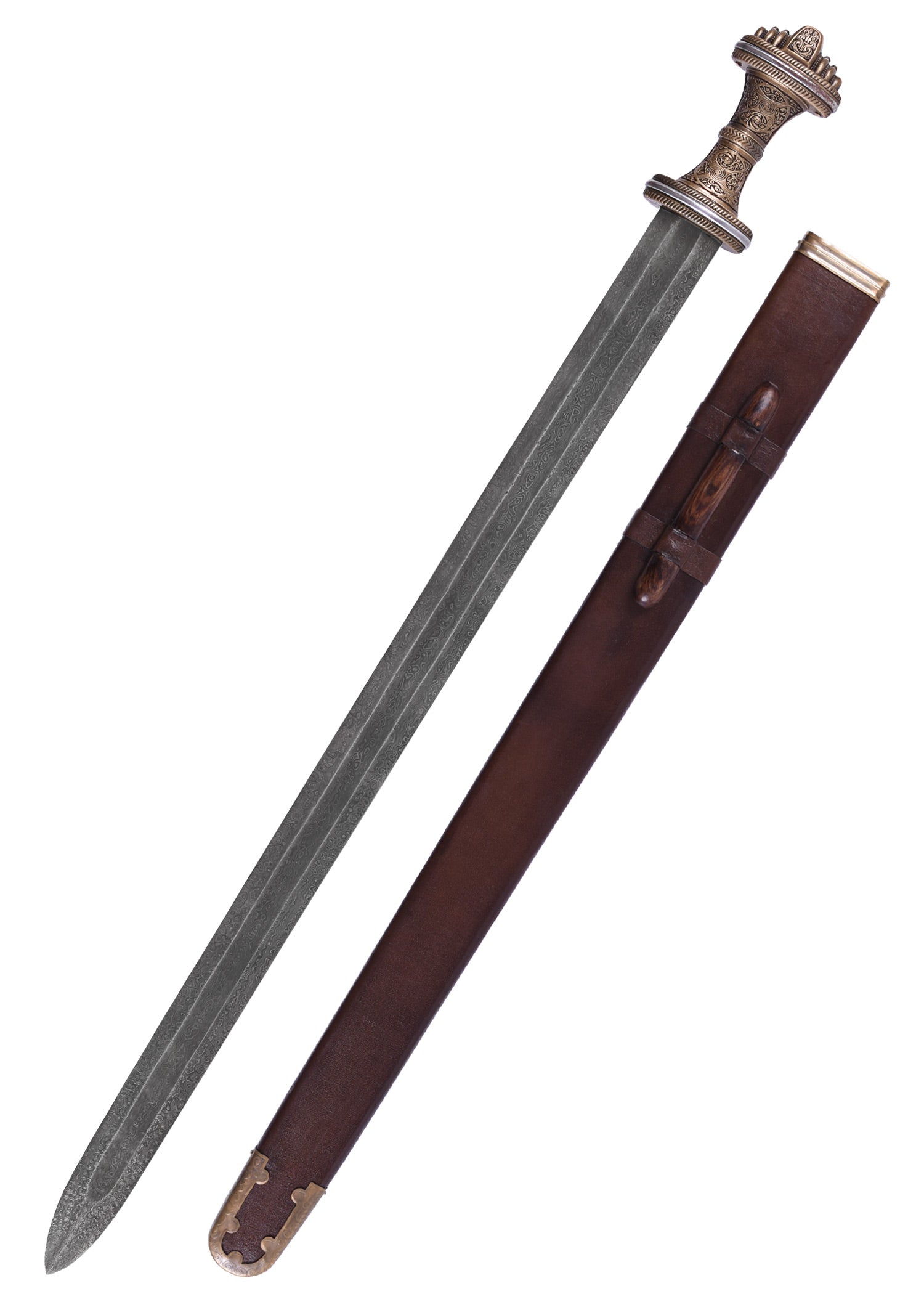 Imagen única de: Espada Anglosajona Fetter Lane, Siglo Viii, Acero De Damasco , Categoría-C