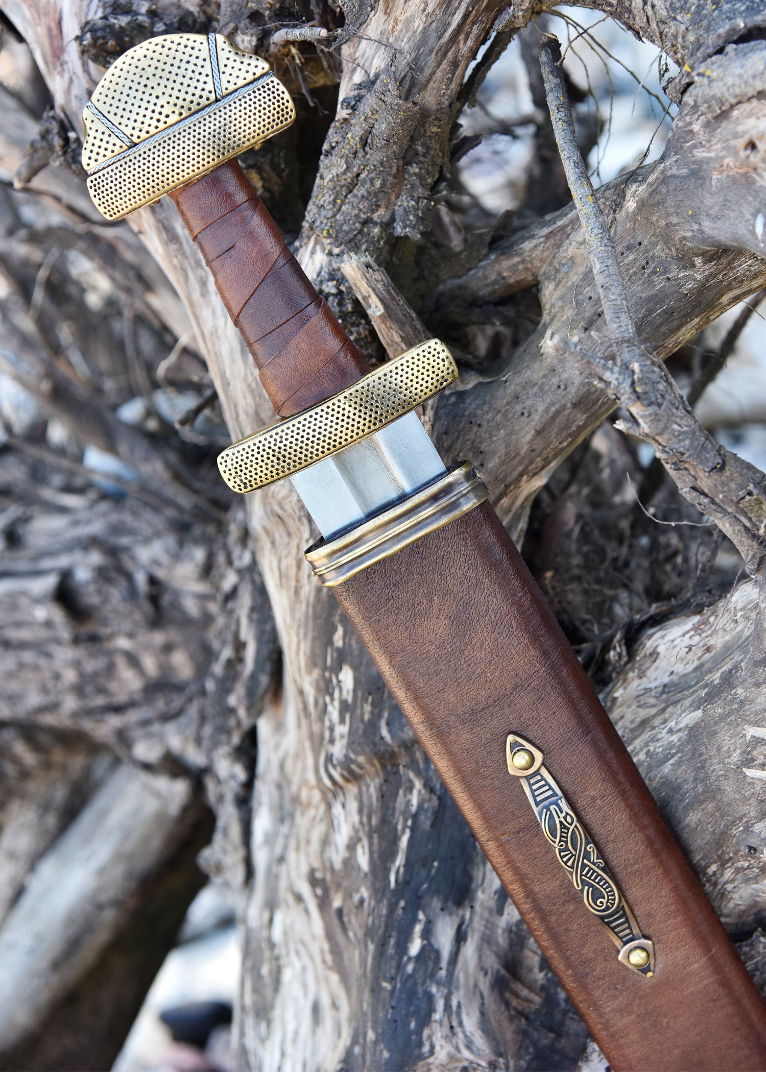 Imagen única de: Espada Ruso-vikinga, Tipo Petersen E1, Gnezdovo, Tumba C-15, Siglo Ix. Categoría-B