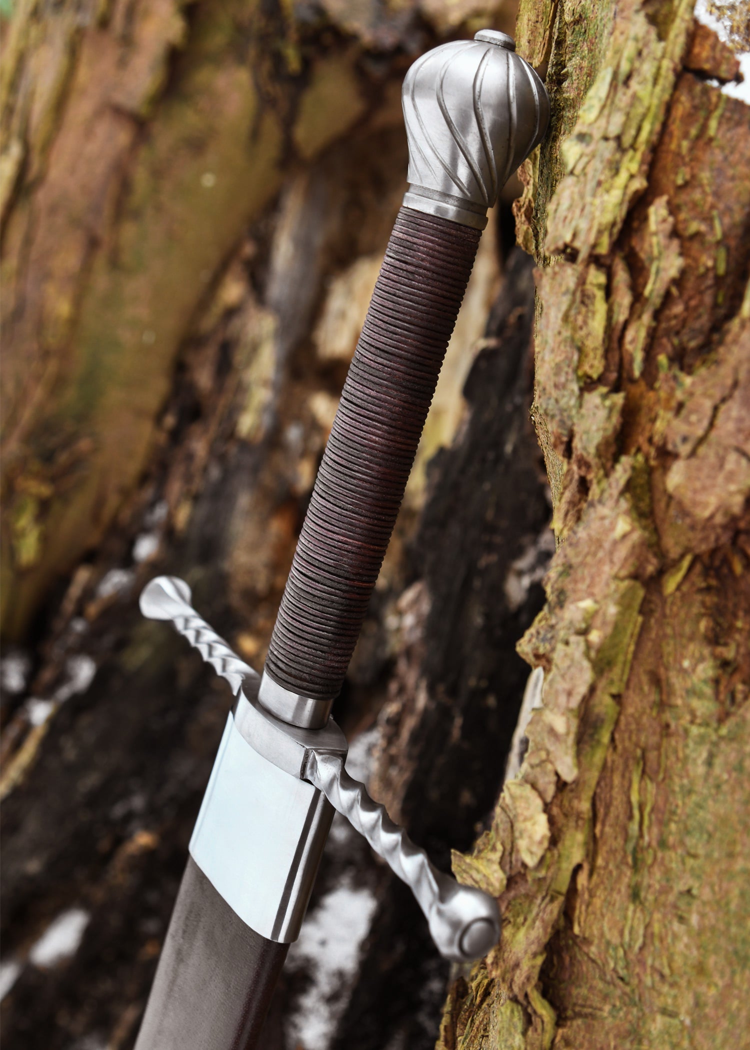 Imagen única de: Espada Bastarda Con Vaina, Para Combate De Espectáculo, Categoría-B