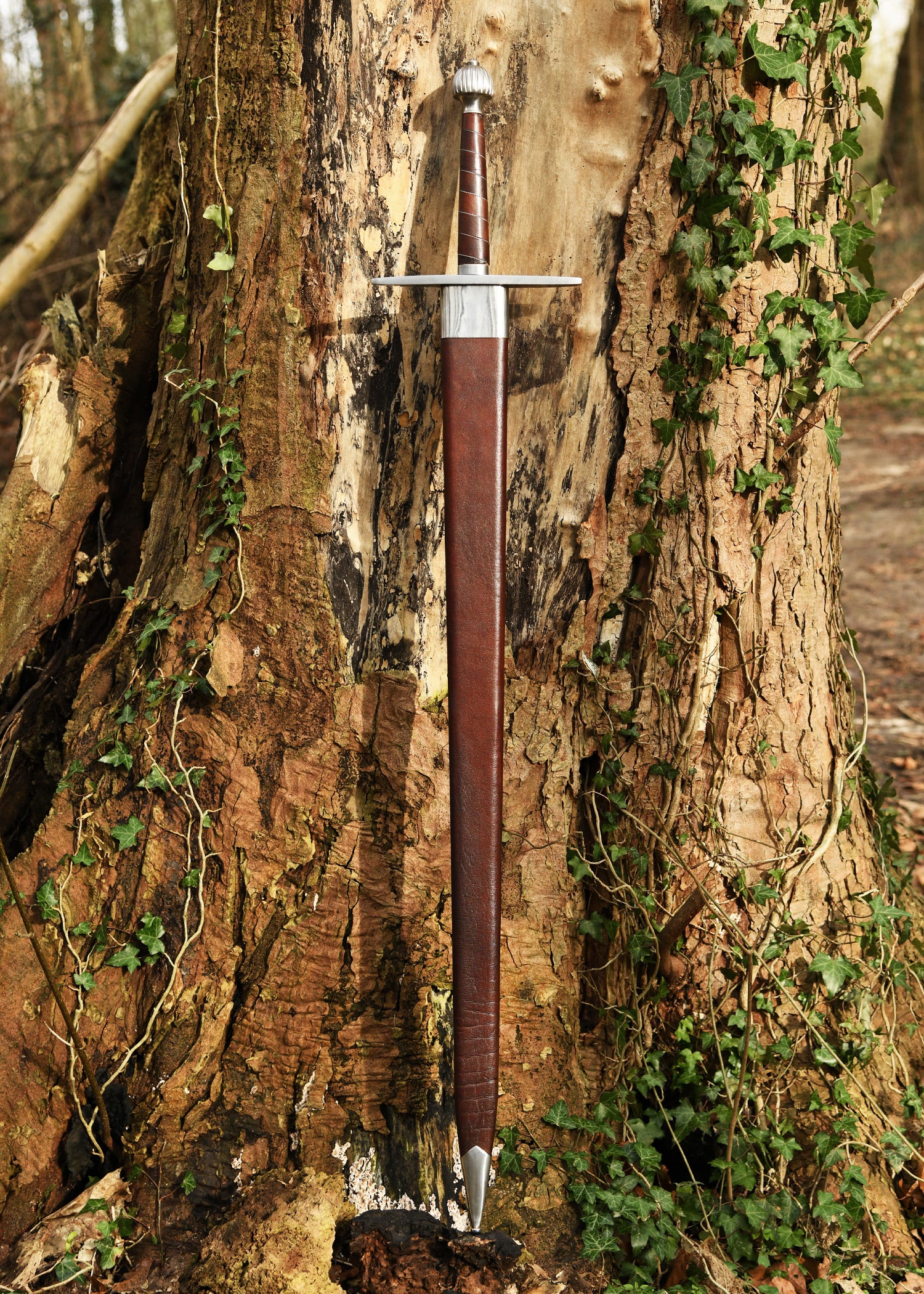 Espada Larga Con Vaina, Para Combate De Espectáculo, Categoría-B en Tienda Medieval.