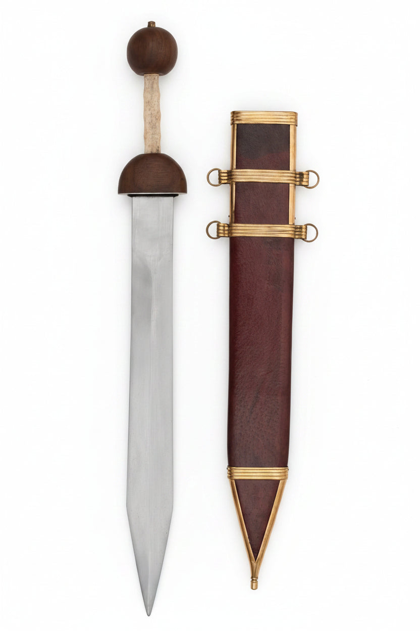 Imagen única de: Gladius, Espada De Los Legionarios Romanos Con Vaina , Categoría-C