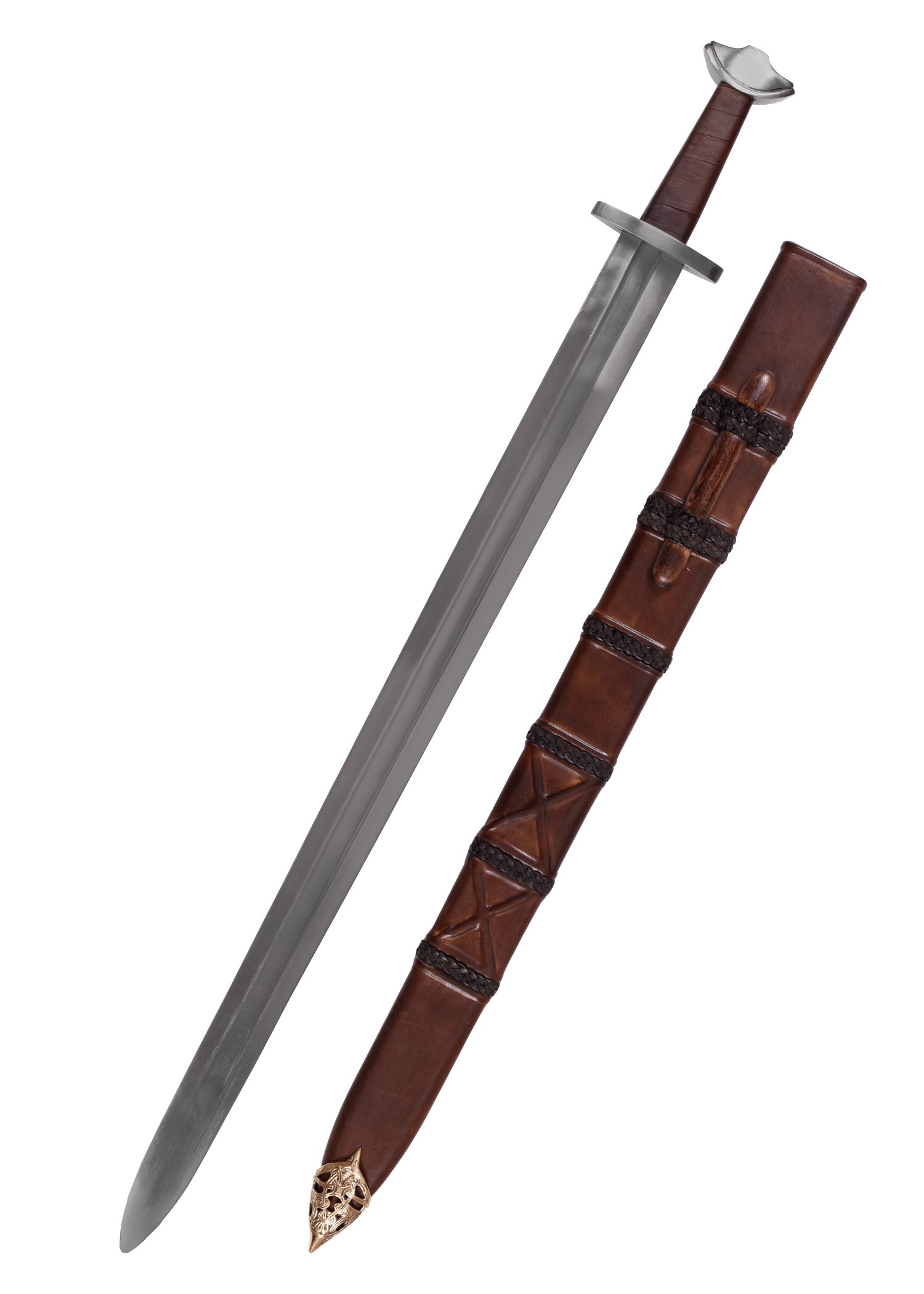 Imagen única de: Espada Del Templo Vikingo Con Vaina Categoría-B