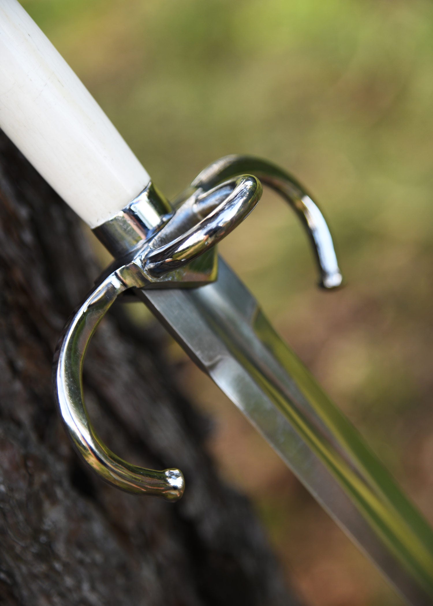 Imagen única de: Daga De Compañía De Estoque, Siglo Xvi, Con Funda De Cuero.