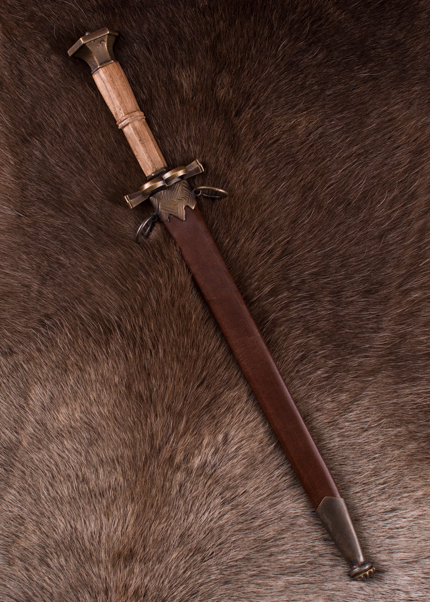 Imagen única de: Daga De Parada Alemana Con Vaina, Siglo Xvi.