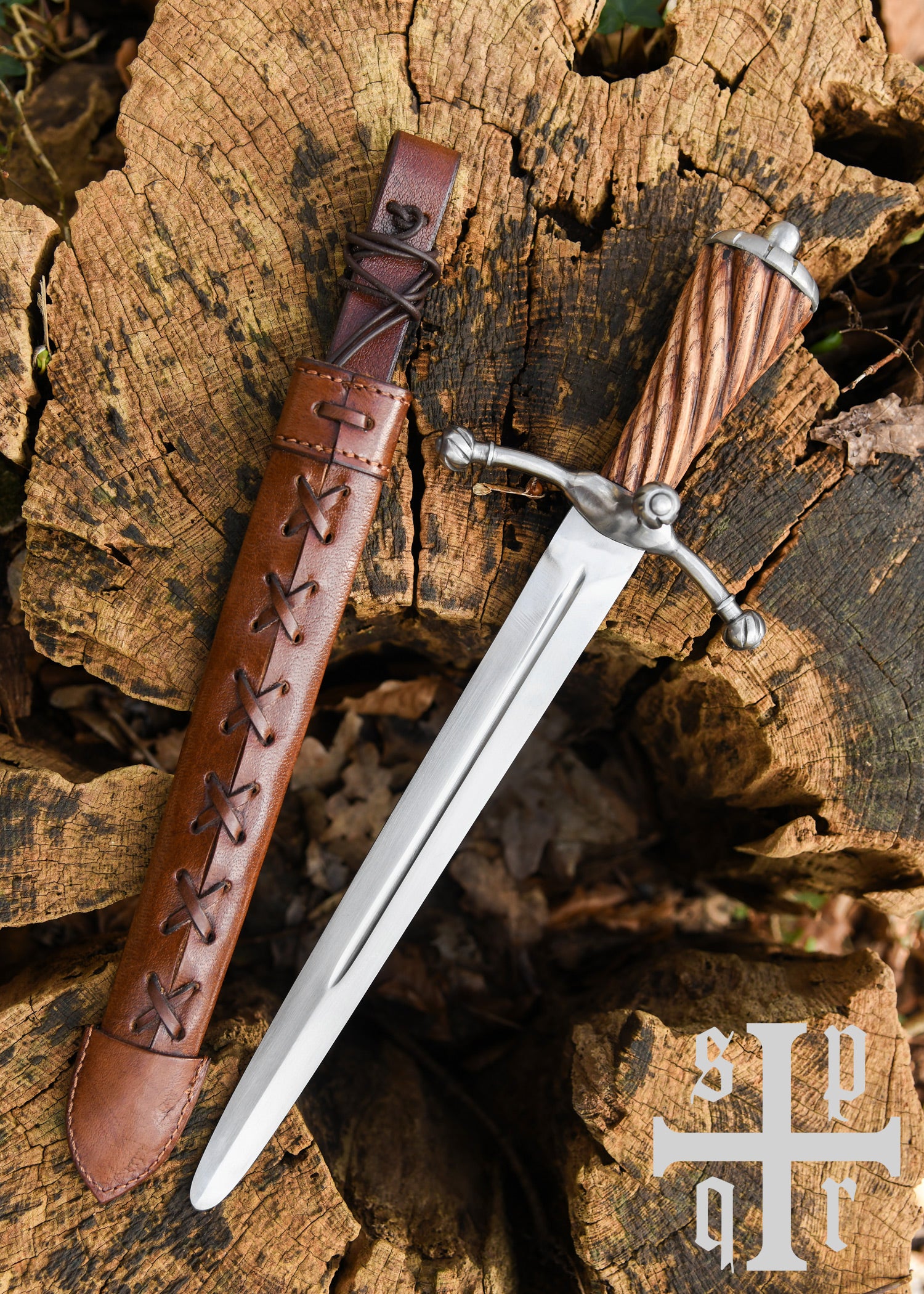 Imagen única de: Daga Medieval Landsknecht, Daga De Combate, Sk-b