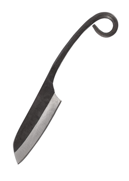 Imagen única de: Cuchillo Forjado, Hoja De Pata De Cordero, Funda Con Cinta, 15 Cm