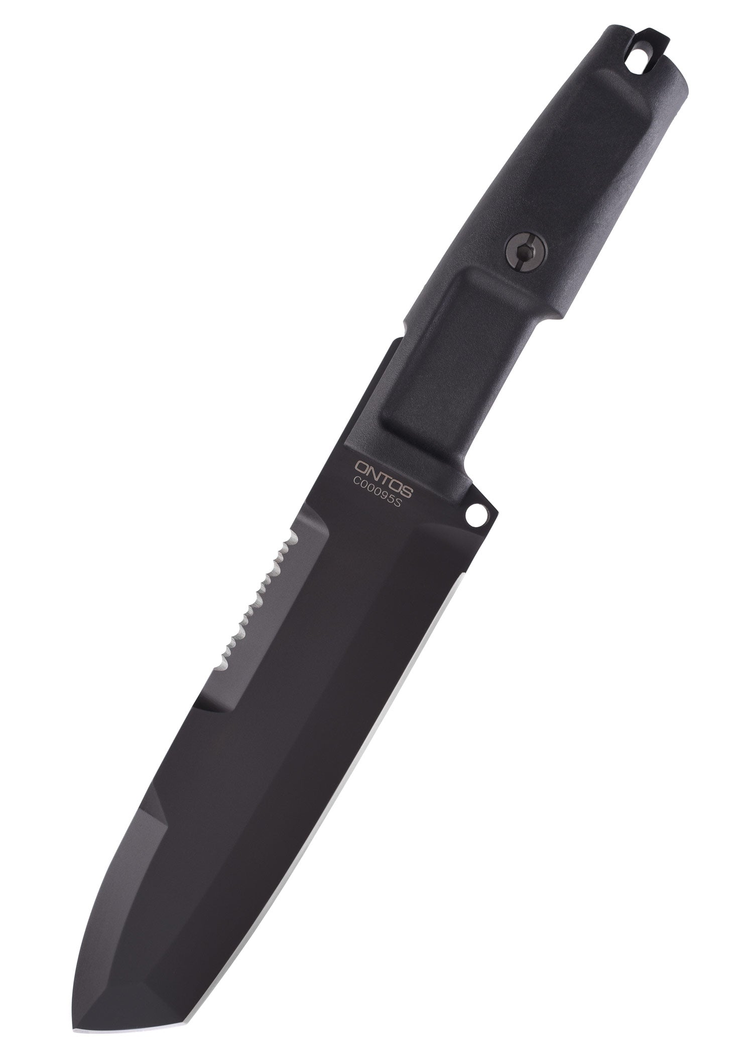 Imagen única de: Cuchillo Fijo Ontos Con Kit De Supervivencia, Negro, Extrema Ratio