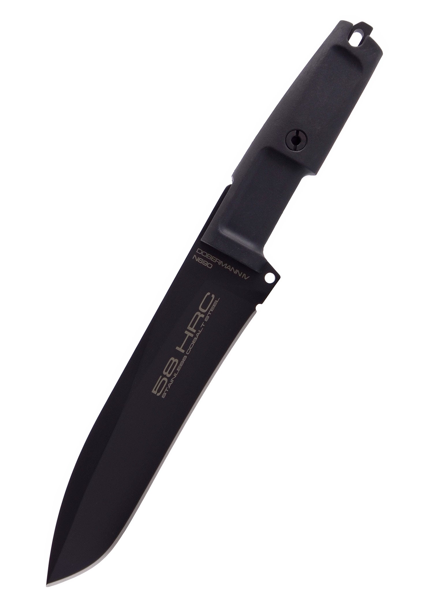 Imagen única de: Cuchillo Fijo Dobermann Iv Negro, Extrema Ratio