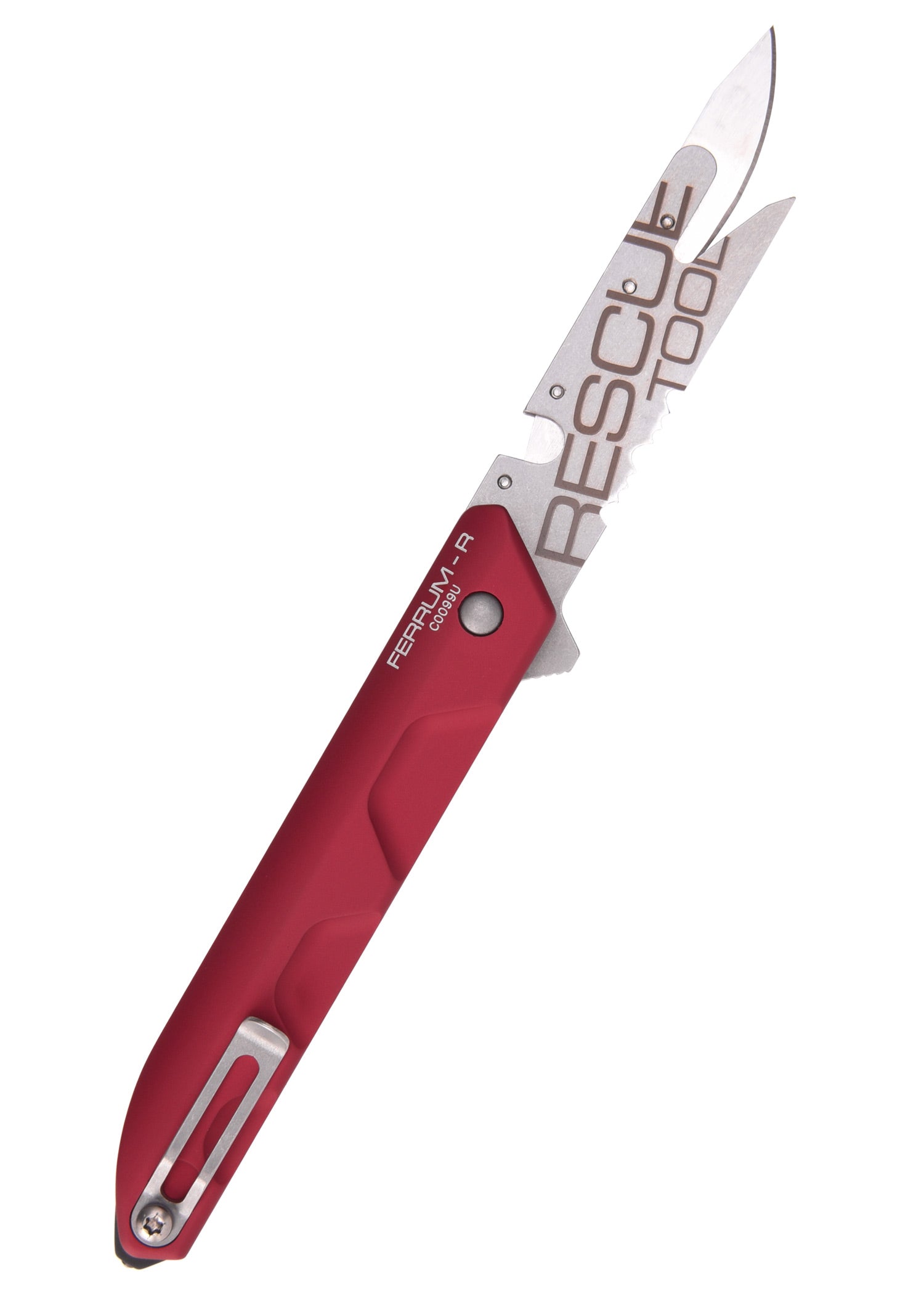 Imagen única de: Navaja Ferrum Rescue Roja, Extrema Ratio