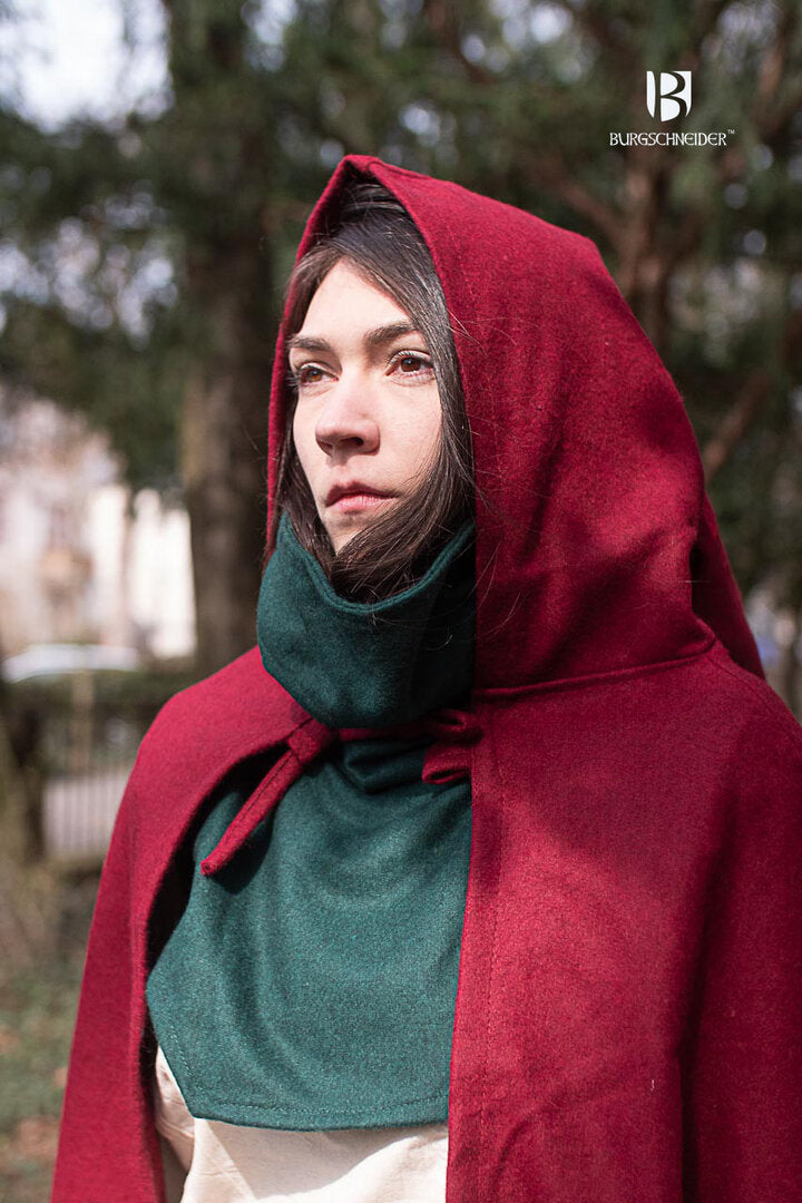 Imagen única de: Capa De Lana Con Capucha Hibernus