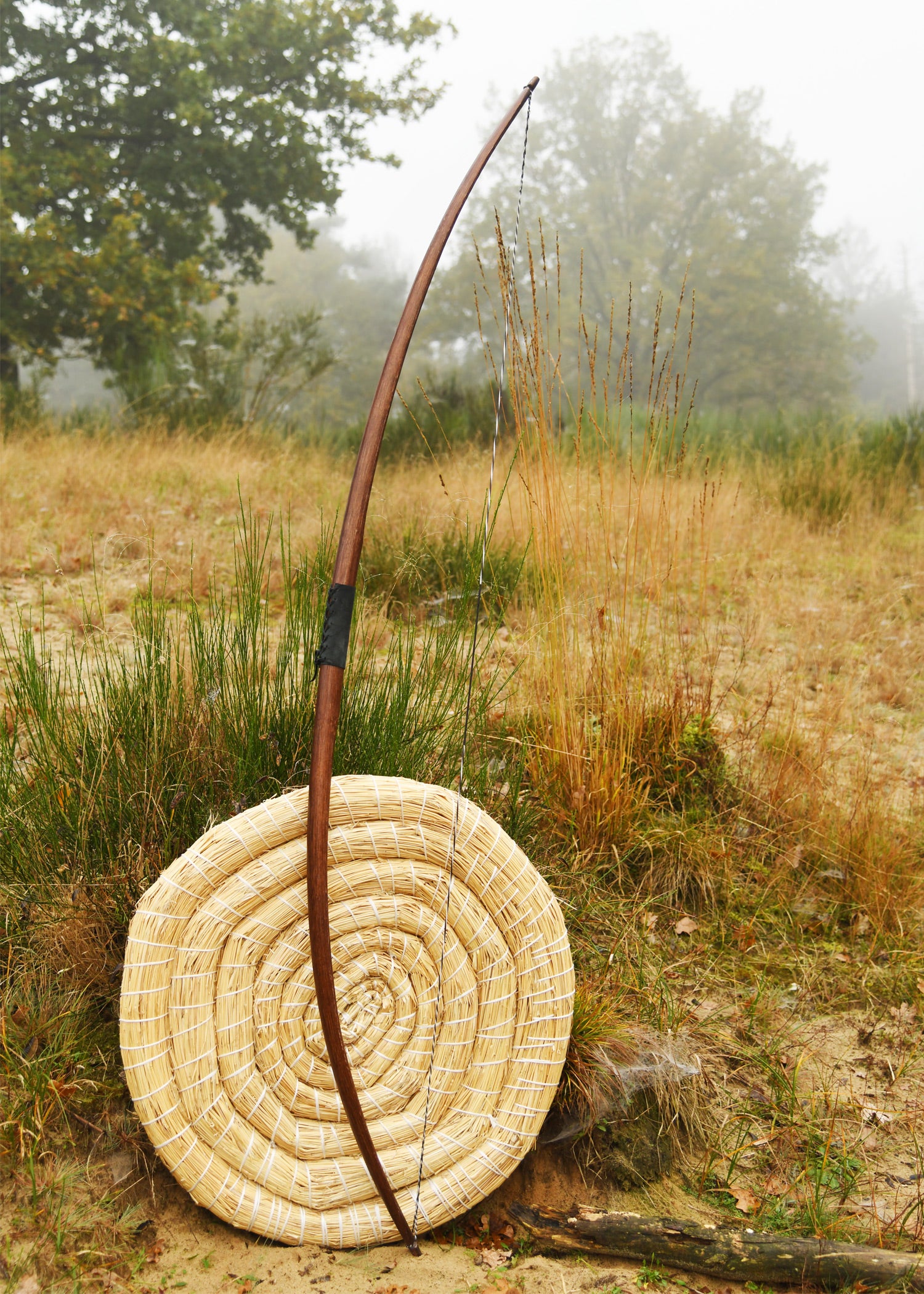 Imagen única de: Arco Largo Agincourt 70 Pulgadas, Sujetador, Marrón Oscuro, Incluye Cuerda