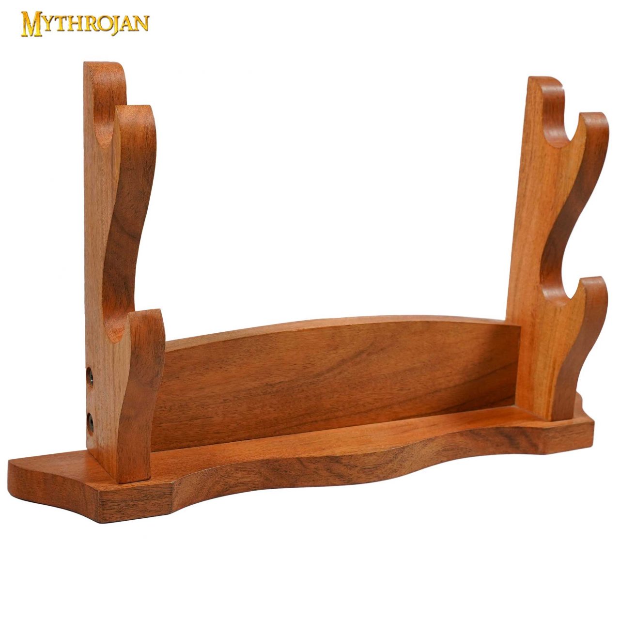 Soporte para espadas de madera maciza, dos niveles - imagen 6