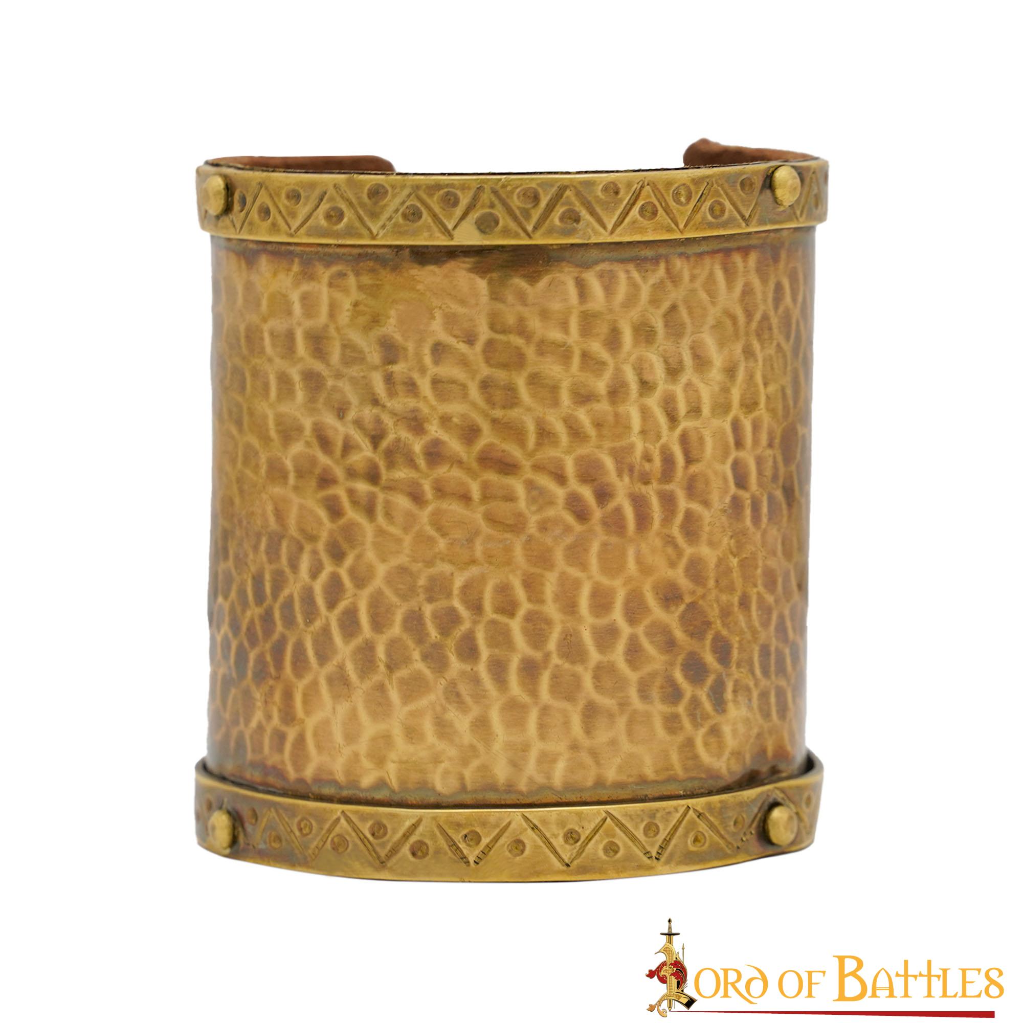 Imagen única de: Brazalete ornamental histórico de latón macizo - imagen 8