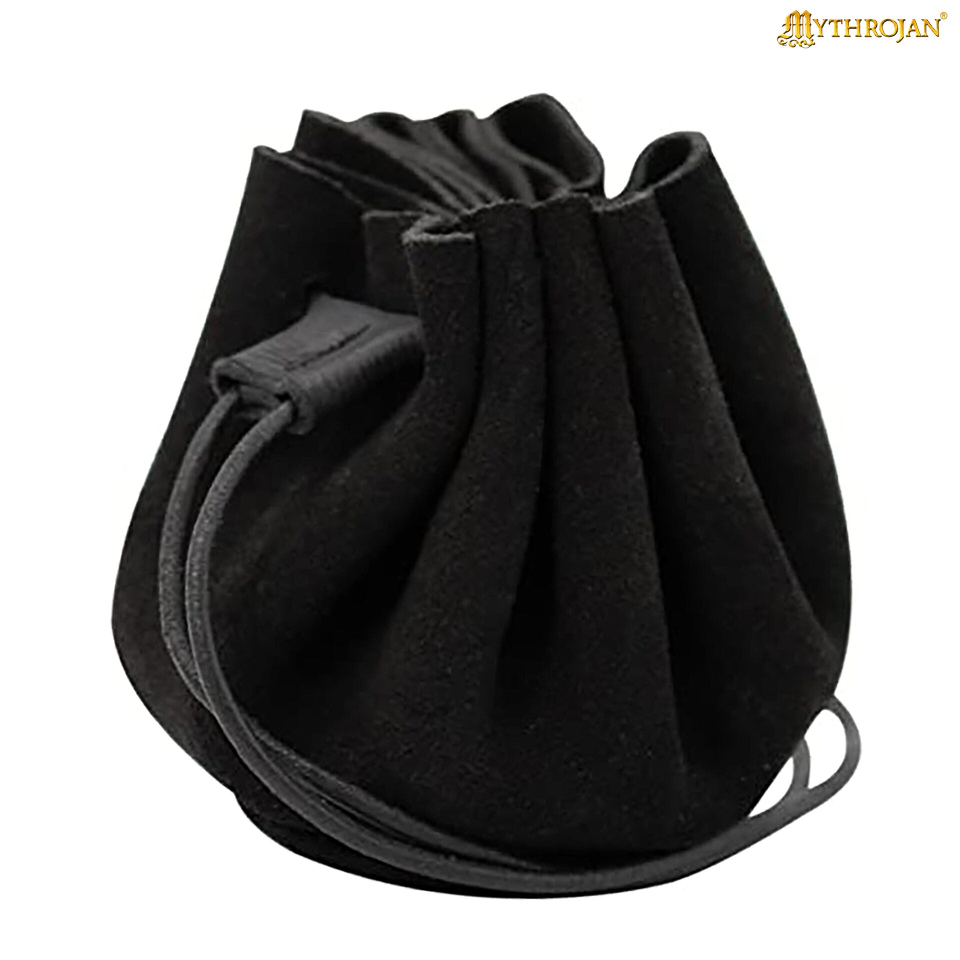 Bolsa de cinturón medieval Mythrojan para LARP — Marrón - imagen 8