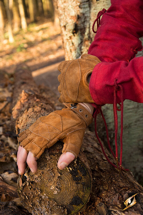 Imagen única de: Guantes Celtas Ante
