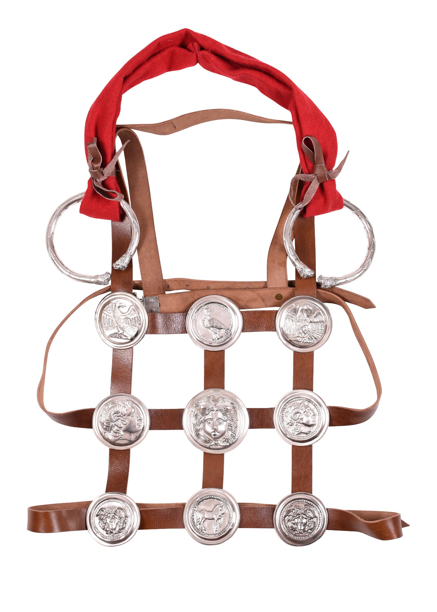 Faleras Romanas, Fabricadas En Latón Estañado. 1