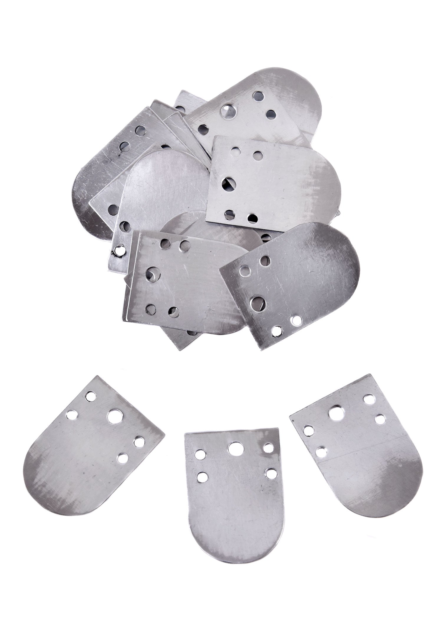Imagen única de: Básculas De Acero Para Armadura De Listones De 25 Mm X 35 Mm (Paquete De 25)