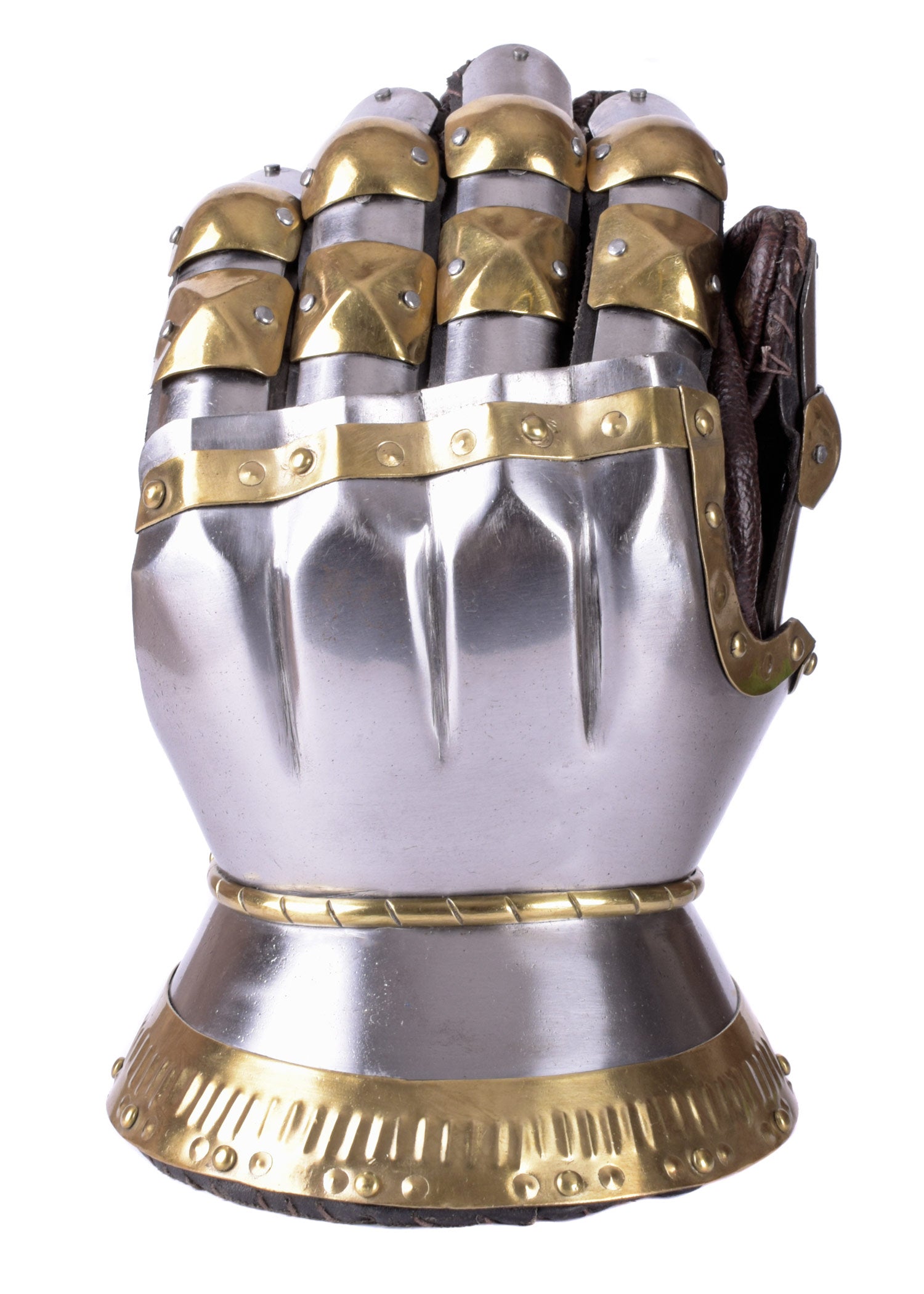 Guantes De Reloj De Arena, Alrededor De 1390, Hechos A Mano Con Acero De 1,6 Mm - Tienda Medieval.