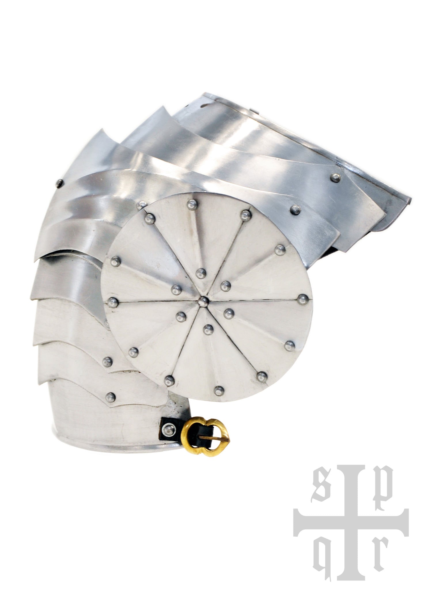 Imagen única de: Axilas Y Hombreras Góticas, Siglo Xv, Acero De 1,5 Mm, Par