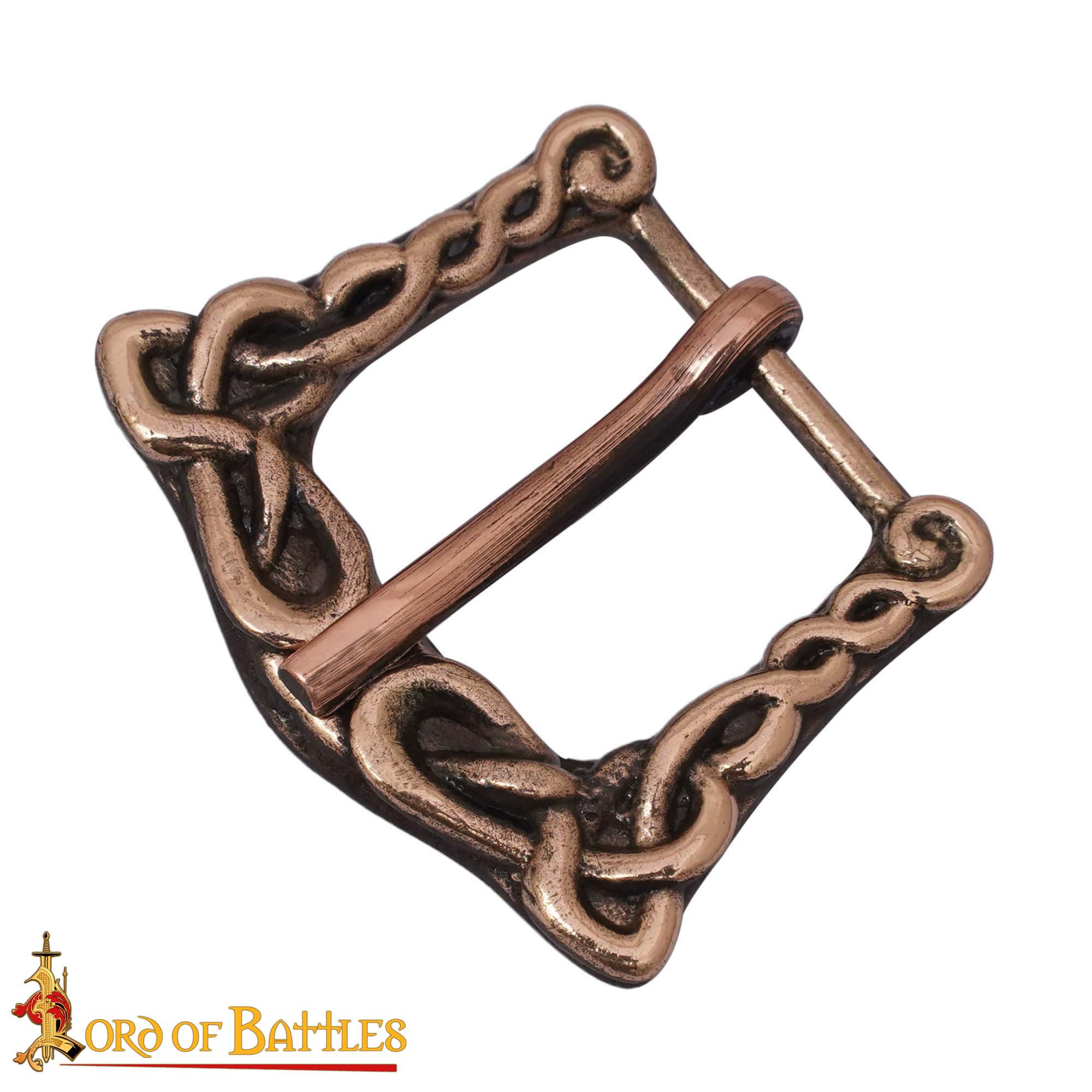 Hebilla de bronce con nudo celta (fundición a la cera perdida) - imagen 24