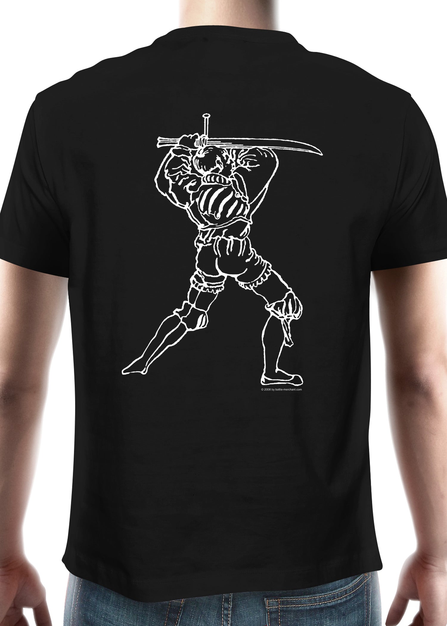 Imagen única de: Camiseta Espadachín, Talla. S, Existencias Restantes