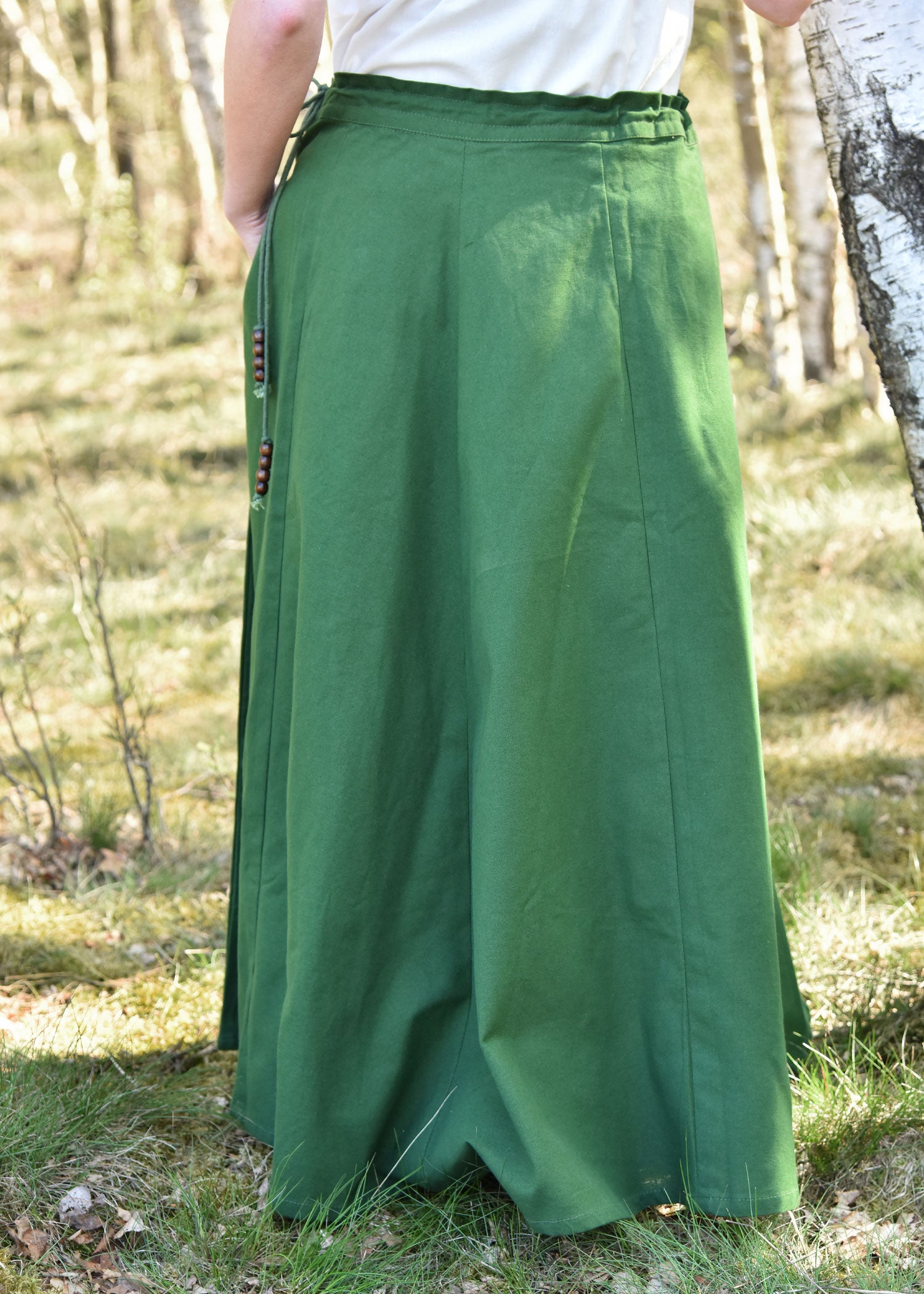 Imagen única de: Falda Medieval, De Vuelo, Verde