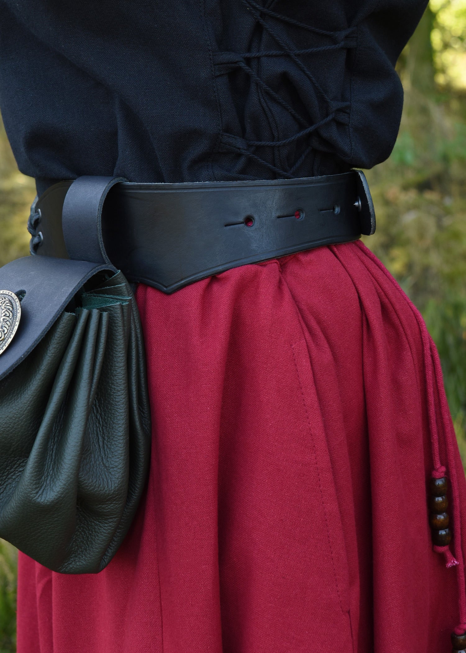 Imagen única de: Falda Medieval, De Vuelo, Roja