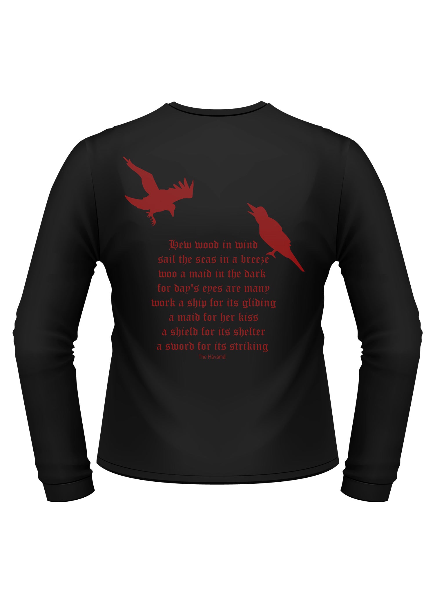 Imagen única de: Camisa De Manga Larga: Mi Dios Es Odin