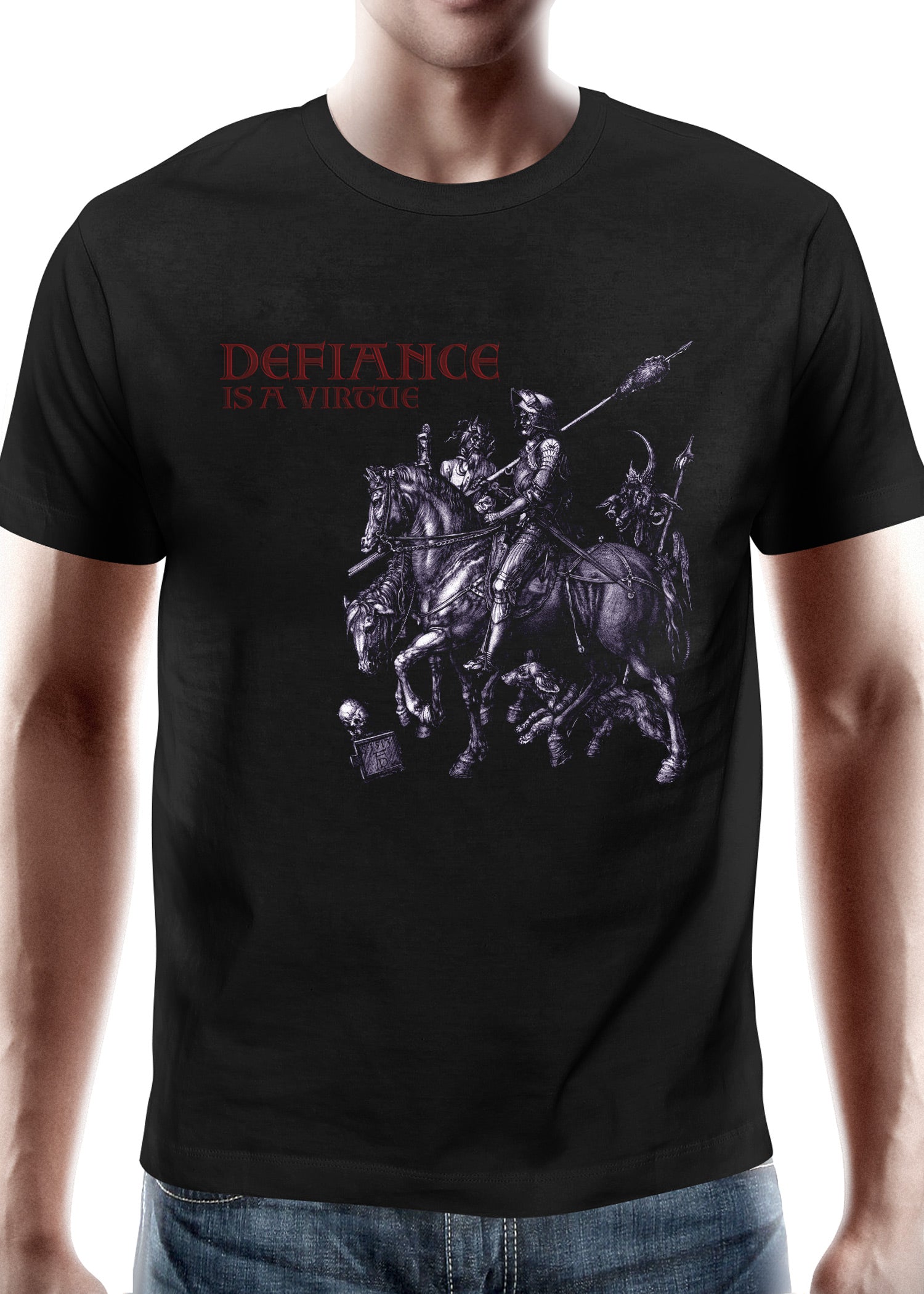 Imagen única de: Camiseta El Desafío Es Una Virtud, A. Durero