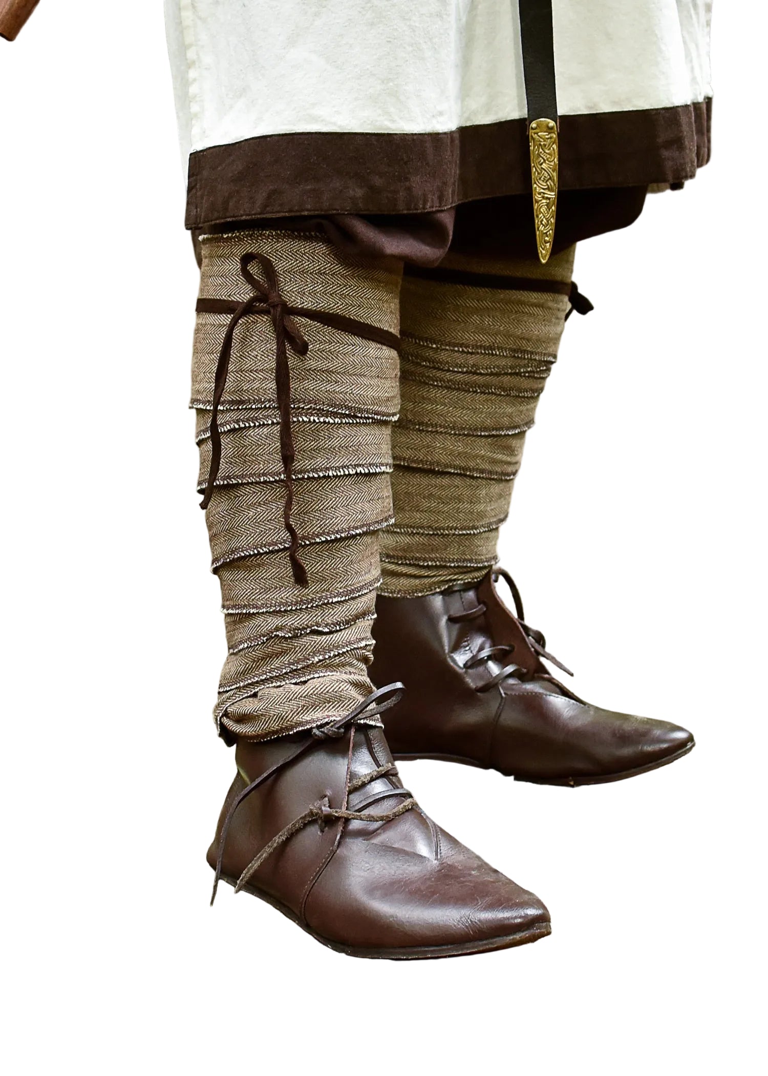 Envoltura Vikinga Para Pantorrillas / Piernas, Diseño En Espiga, Varios Colores - Tienda Medieval.