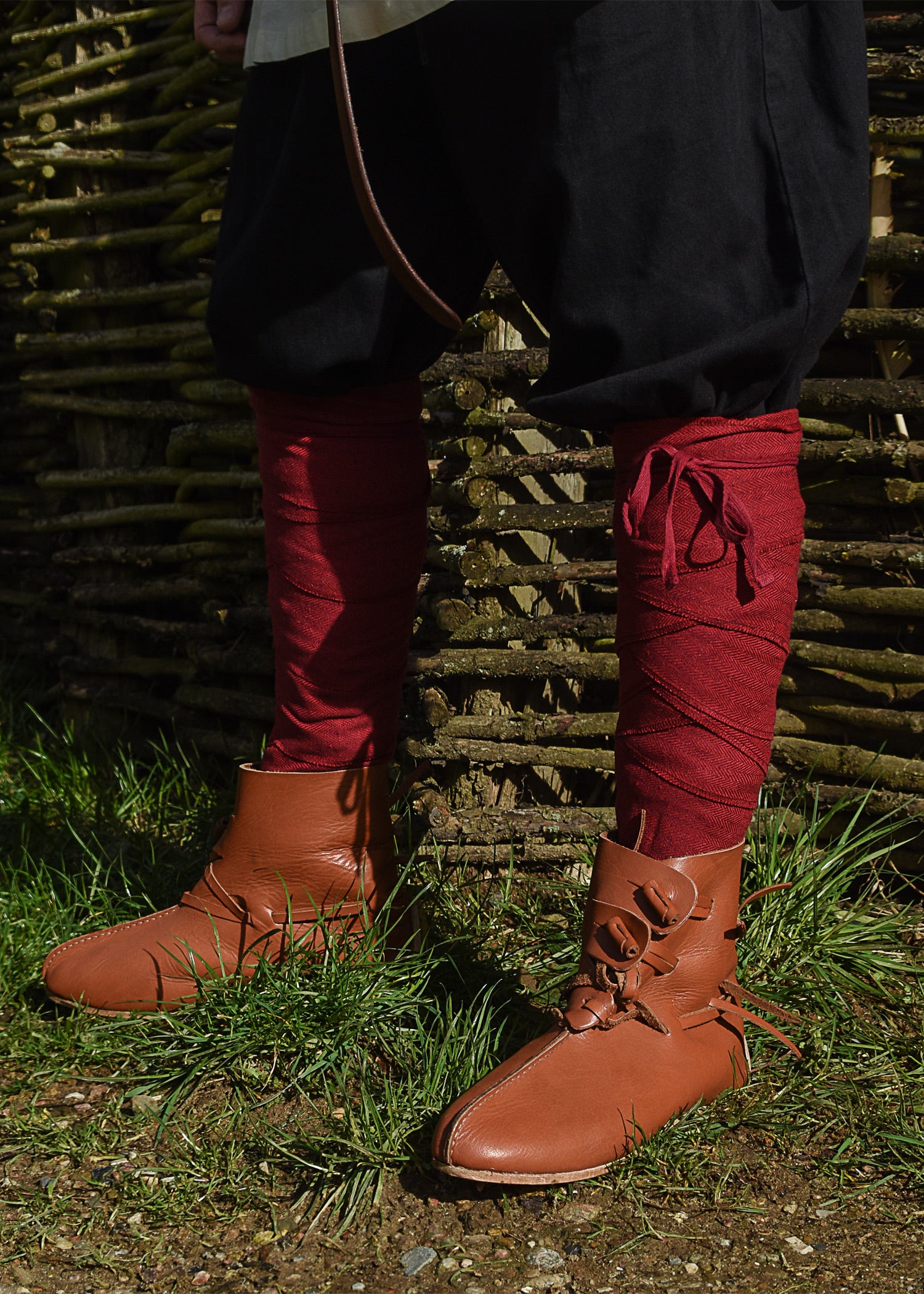 Envoltura Vikinga Para Pantorrillas / Piernas, Diseño En Espiga, Varios Colores - Tienda Medieval.