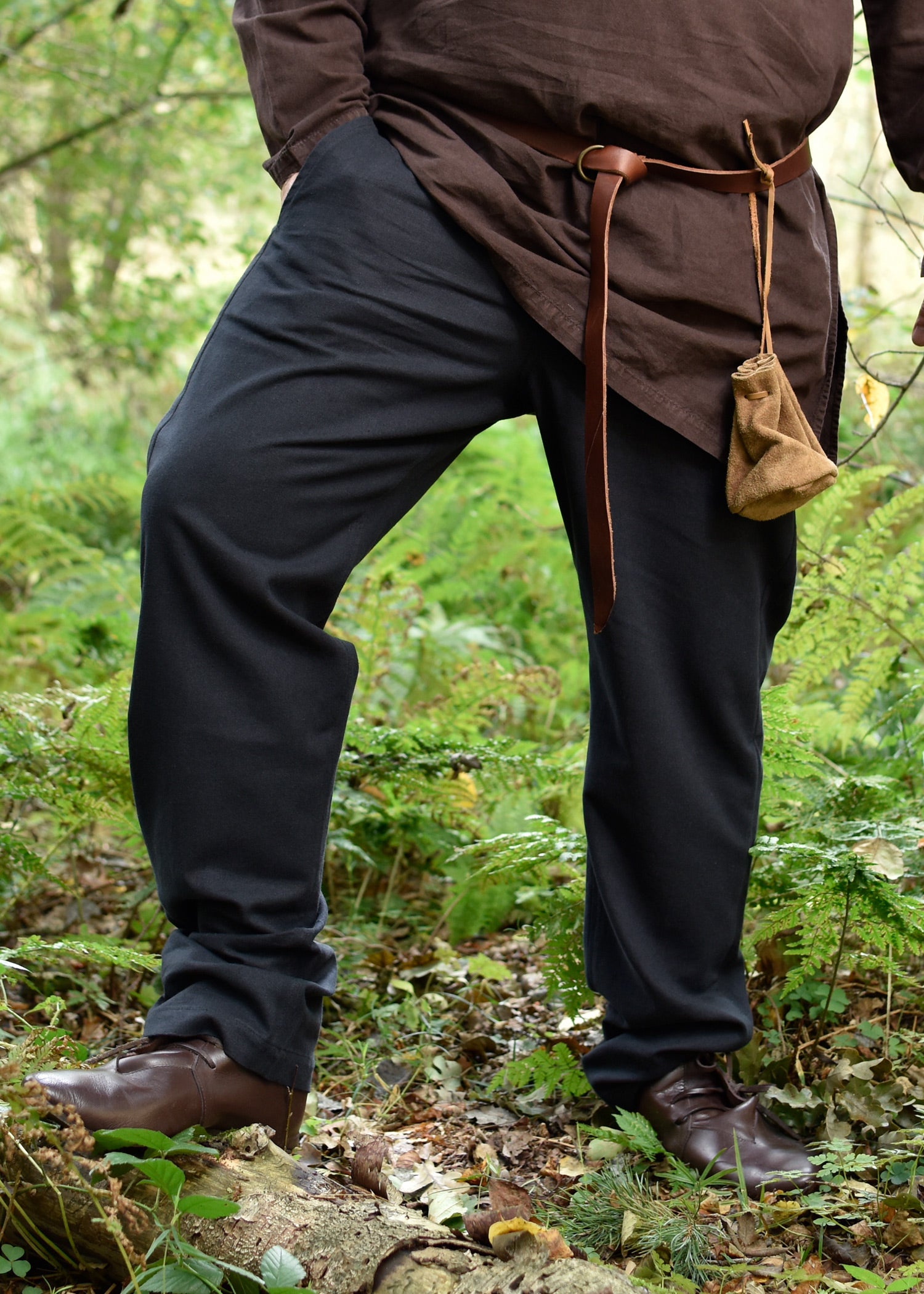 Imagen única de: Pantalón Medieval Sencillo Hagen, Negro