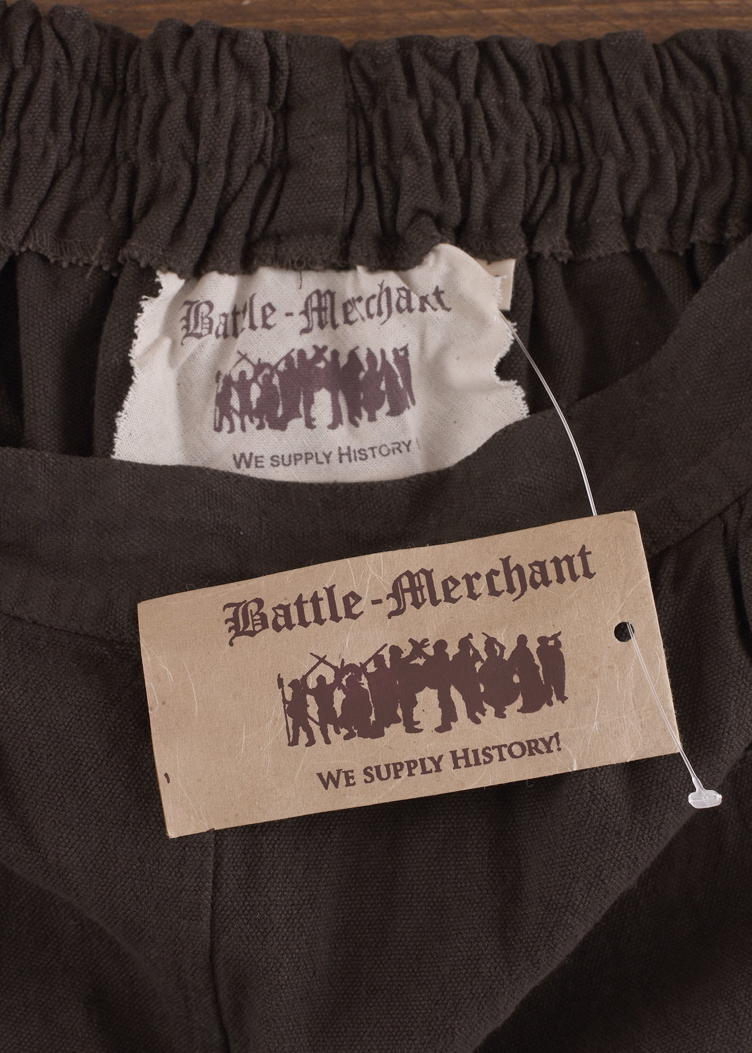 Imagen única de: Pantalón Medieval Ancho Hermann, Marrón