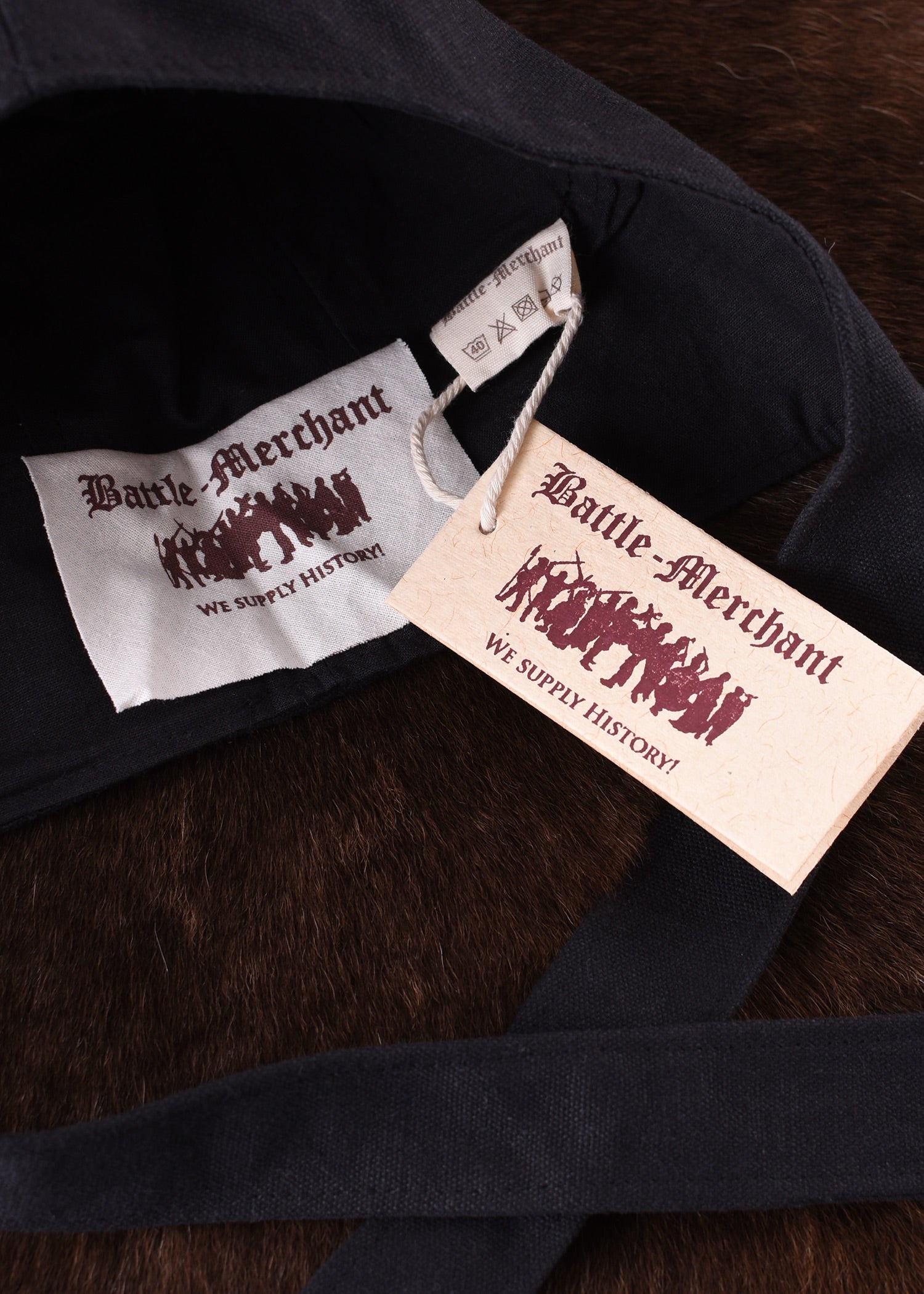 Imagen única de: Capucha Medieval Forrada, Unisex, Lona, Varios Colores