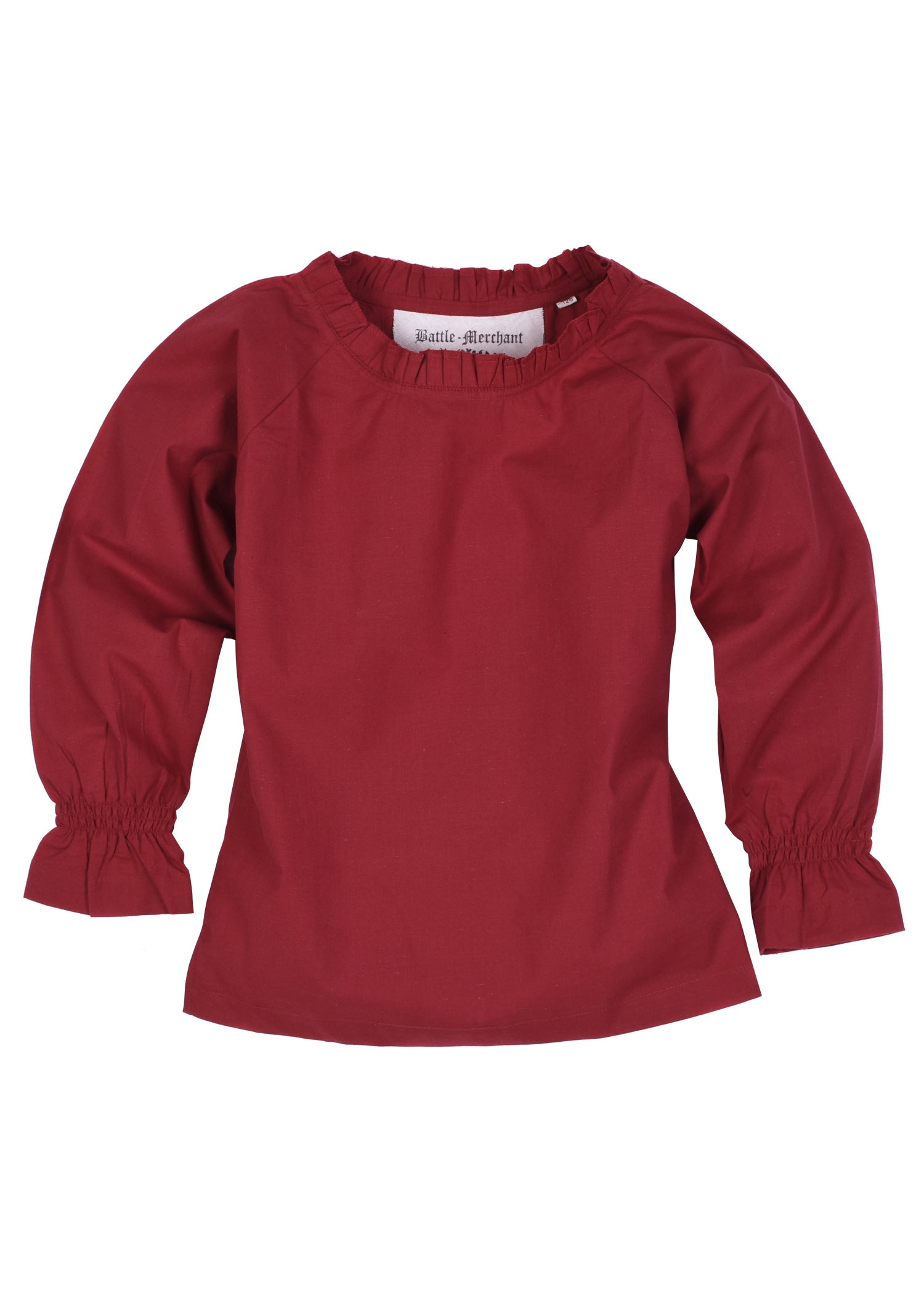 Imagen única de: Blusa Medieval Infantil Helena, Roja