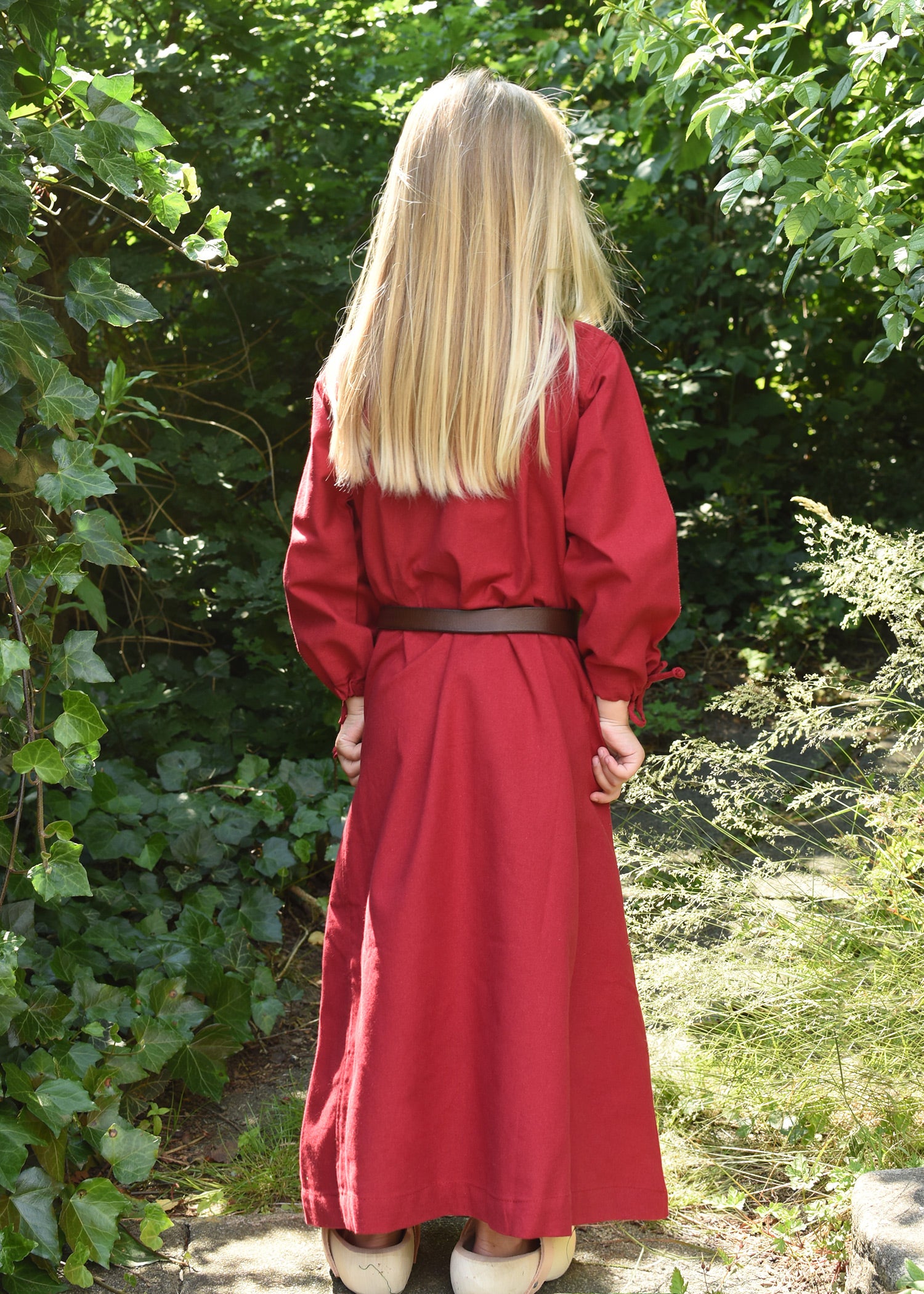 Imagen única de: Vestido Medieval Infantil, Vestido Interior Ana, Rojo