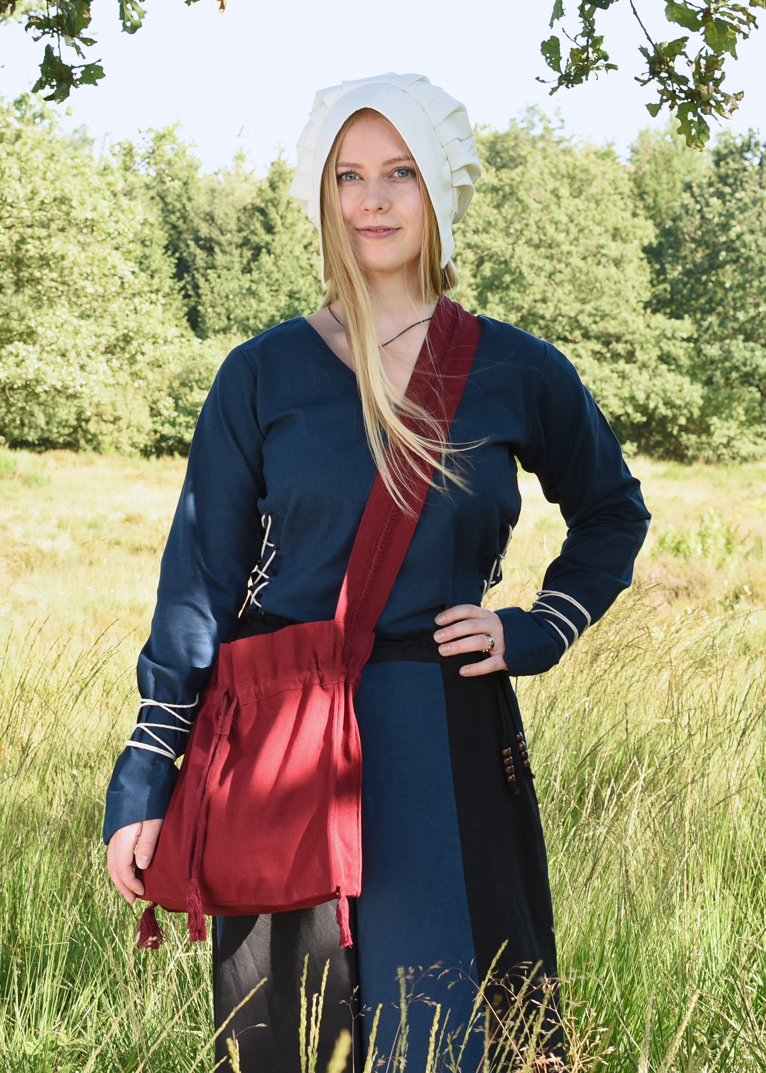 Imagen única de: Bolsa De Peregrino Medieval, Diferentes Colores.