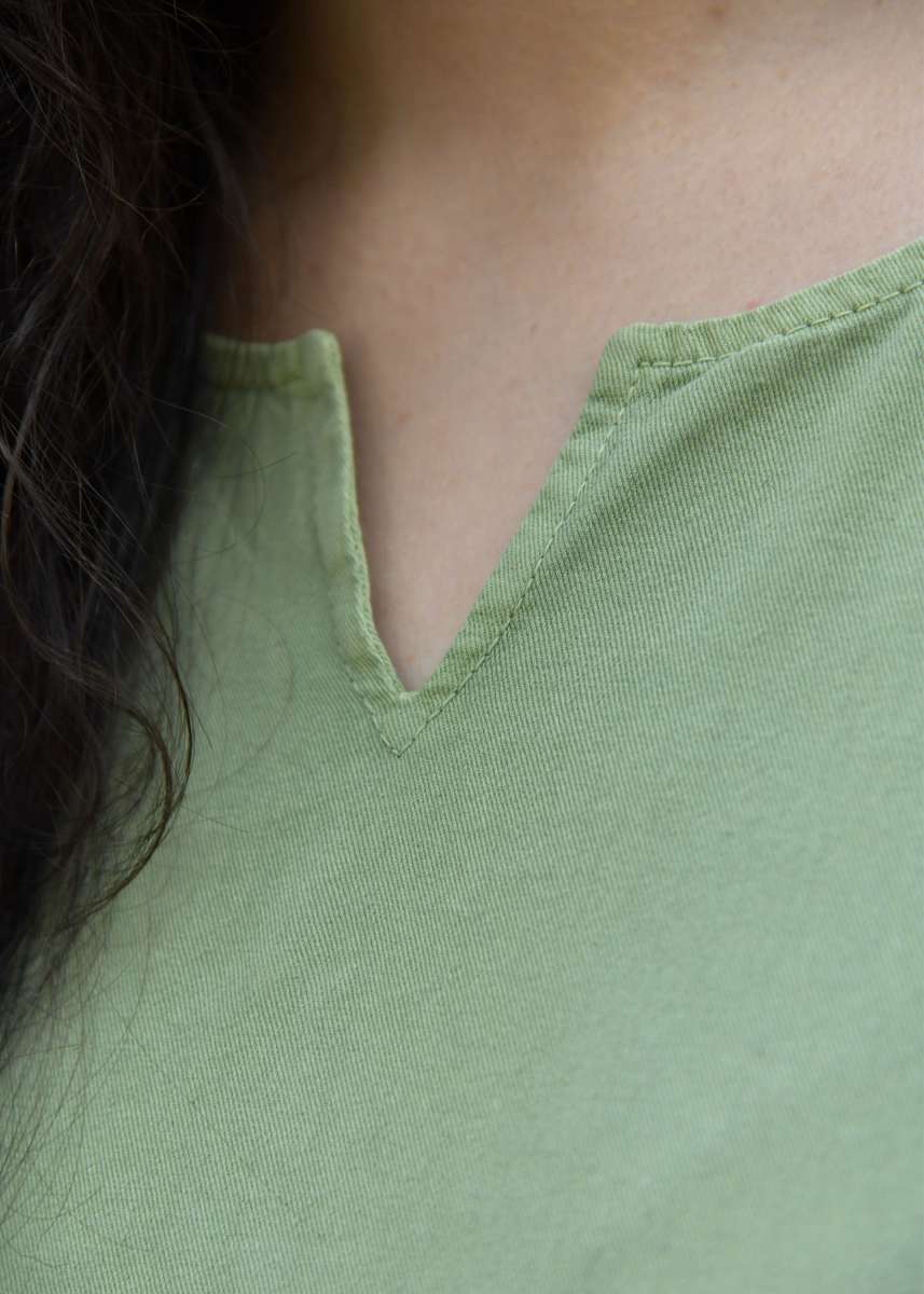 Vestido Tyra, Verde Lavado