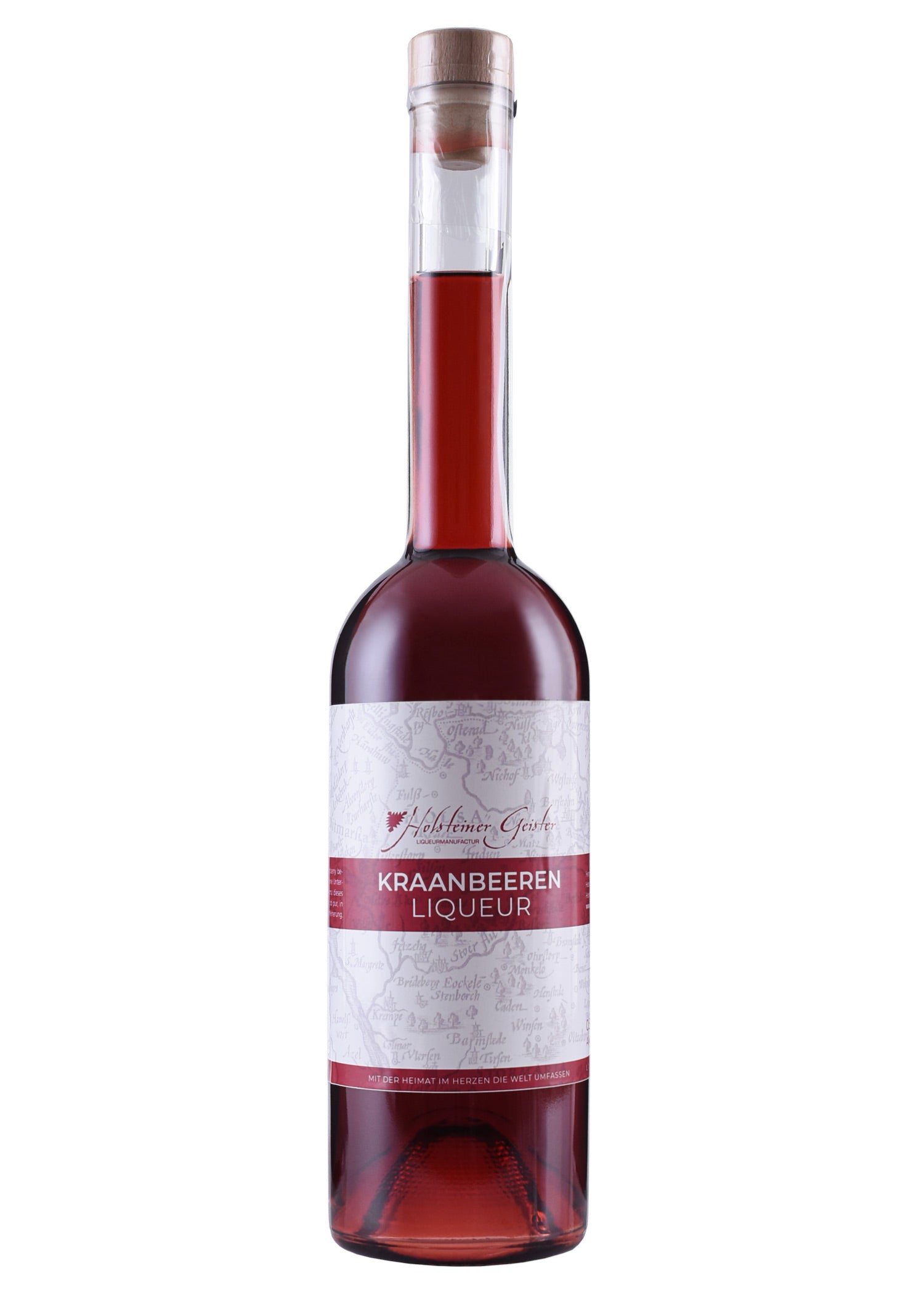 Imagen única de: Licor De Arándanos, 20% Vol. Alk., Botella De 0,5 L - Aguardientes Holstein