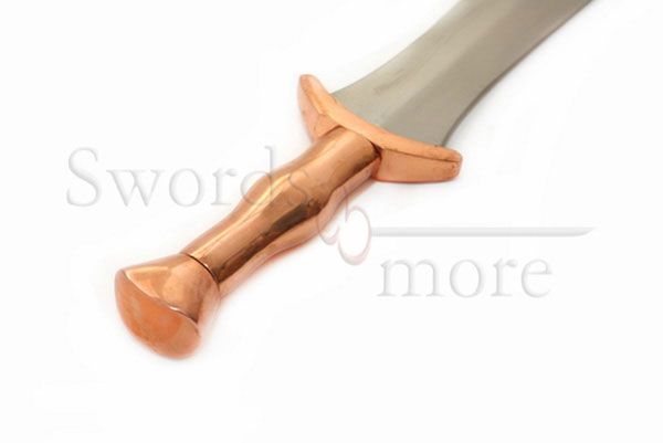 Imagen única de: Espada Decorativa Corta Espartana Laconia - Acero y Bronce con Funda