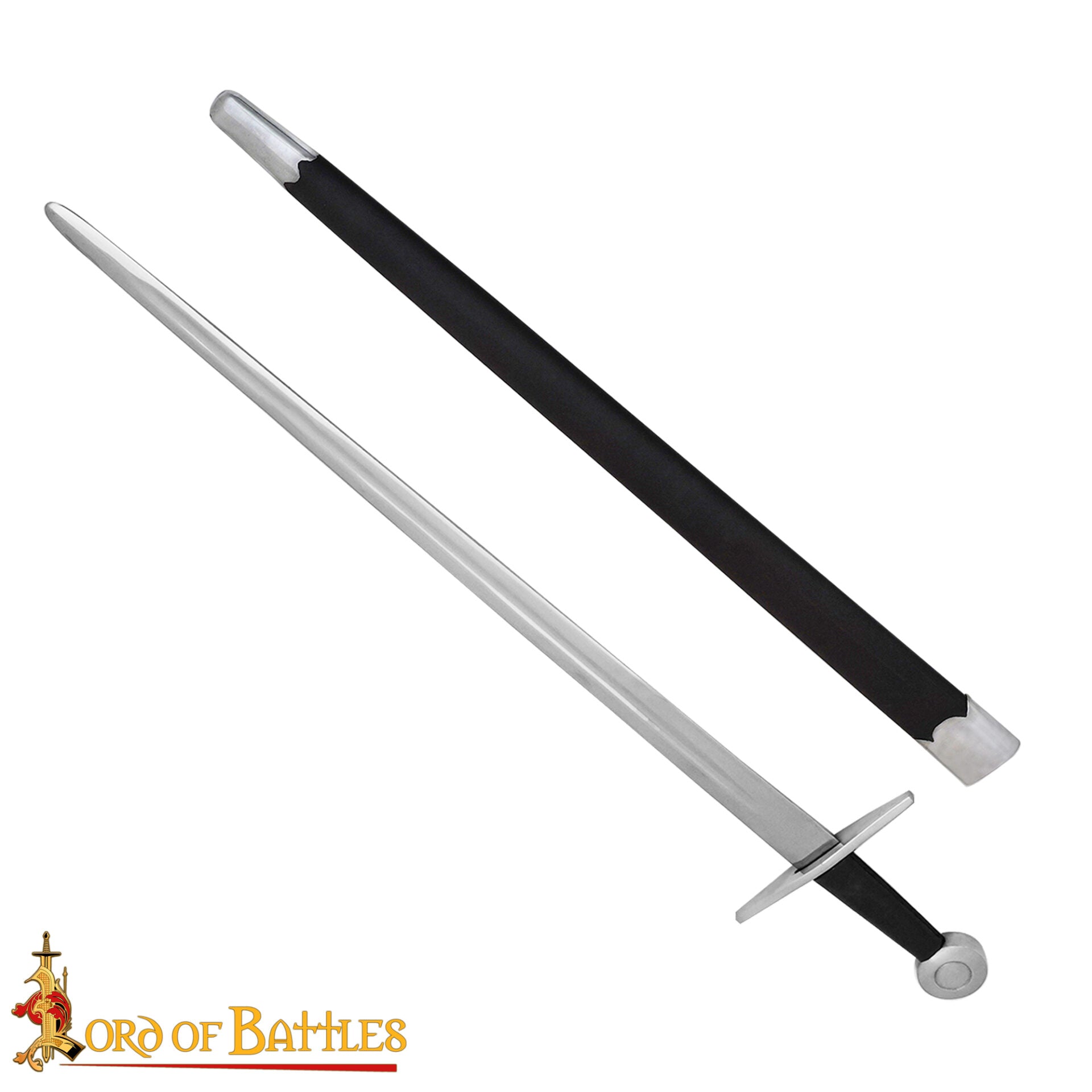 Espada vikinga forjada a mano con vaina — 95 cm (hoja 75.5 cm) - imagen 4