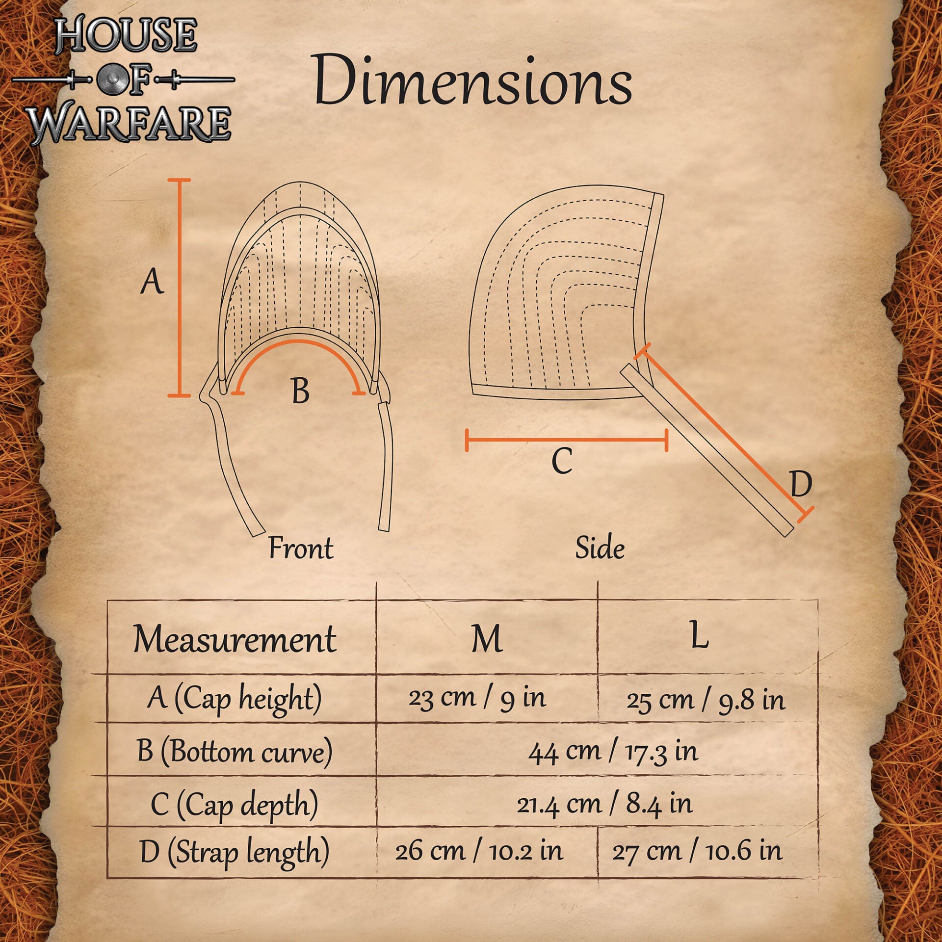 Imagen única de: Gorro acolchado medieval de doble capa para casco