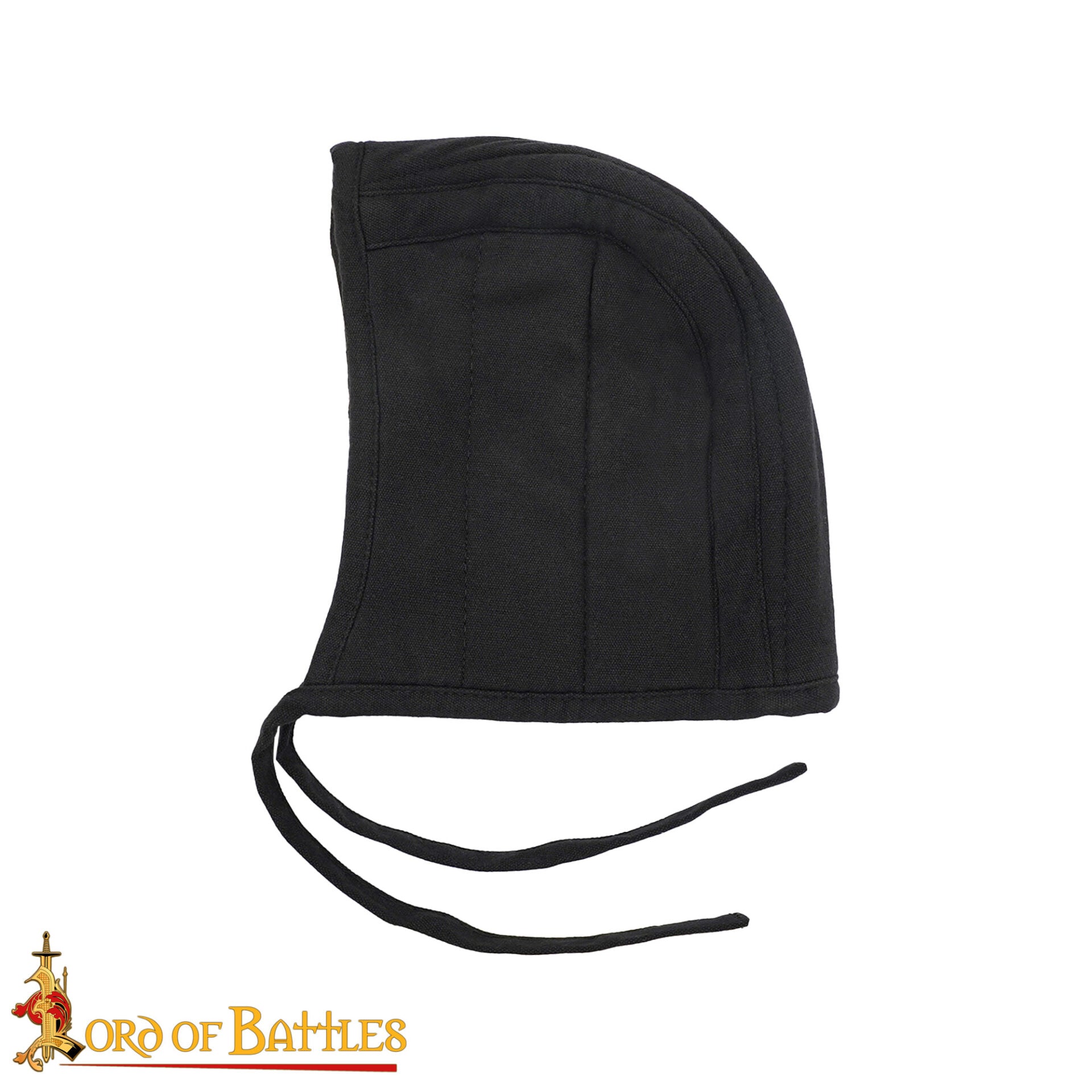 Gorro acolchado medieval de 3 capas para casco - imagen 15